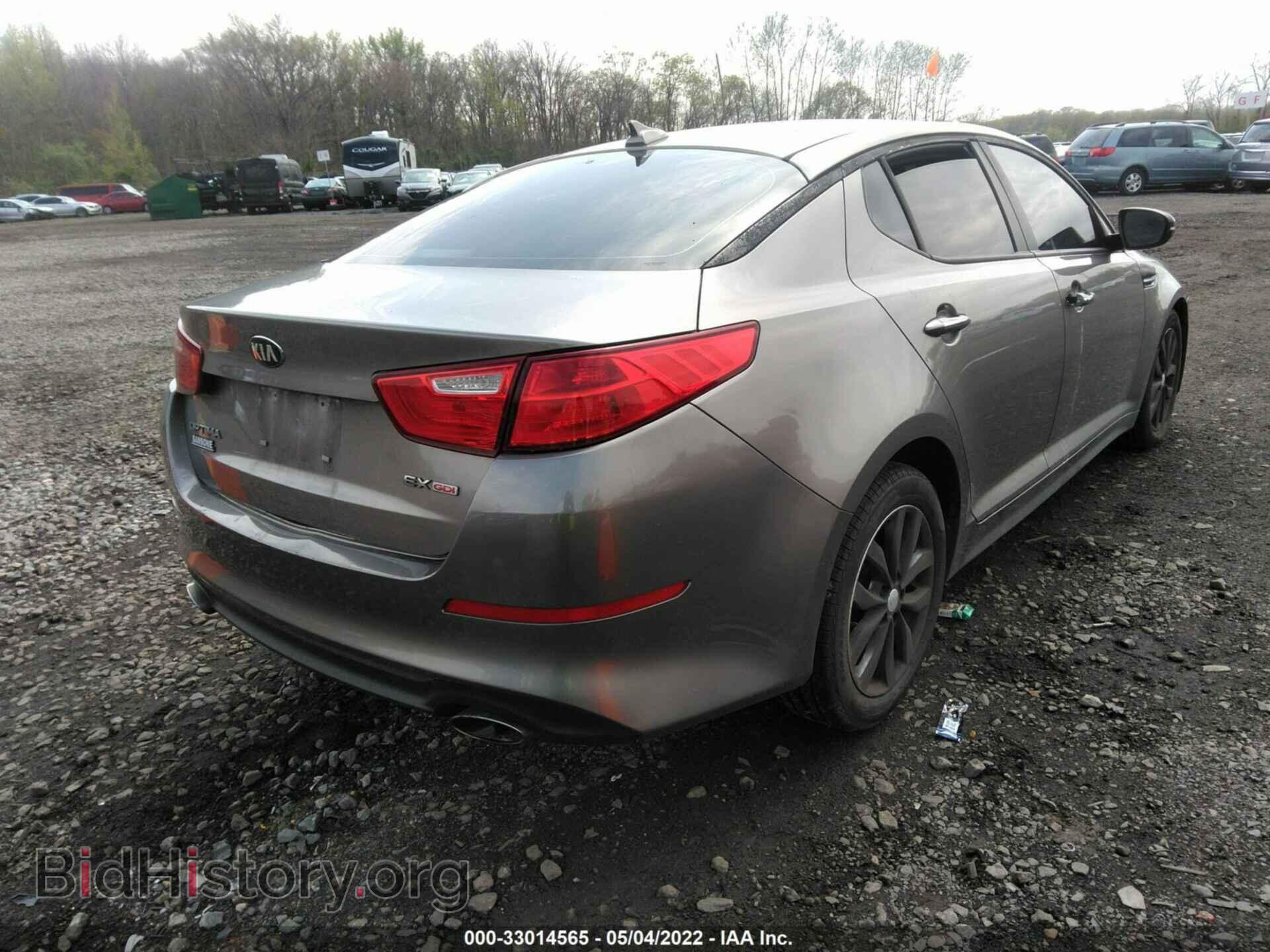 2015 KIA OPTIMA - VIN: 5XXGN4A75FG498500 - Photo 4