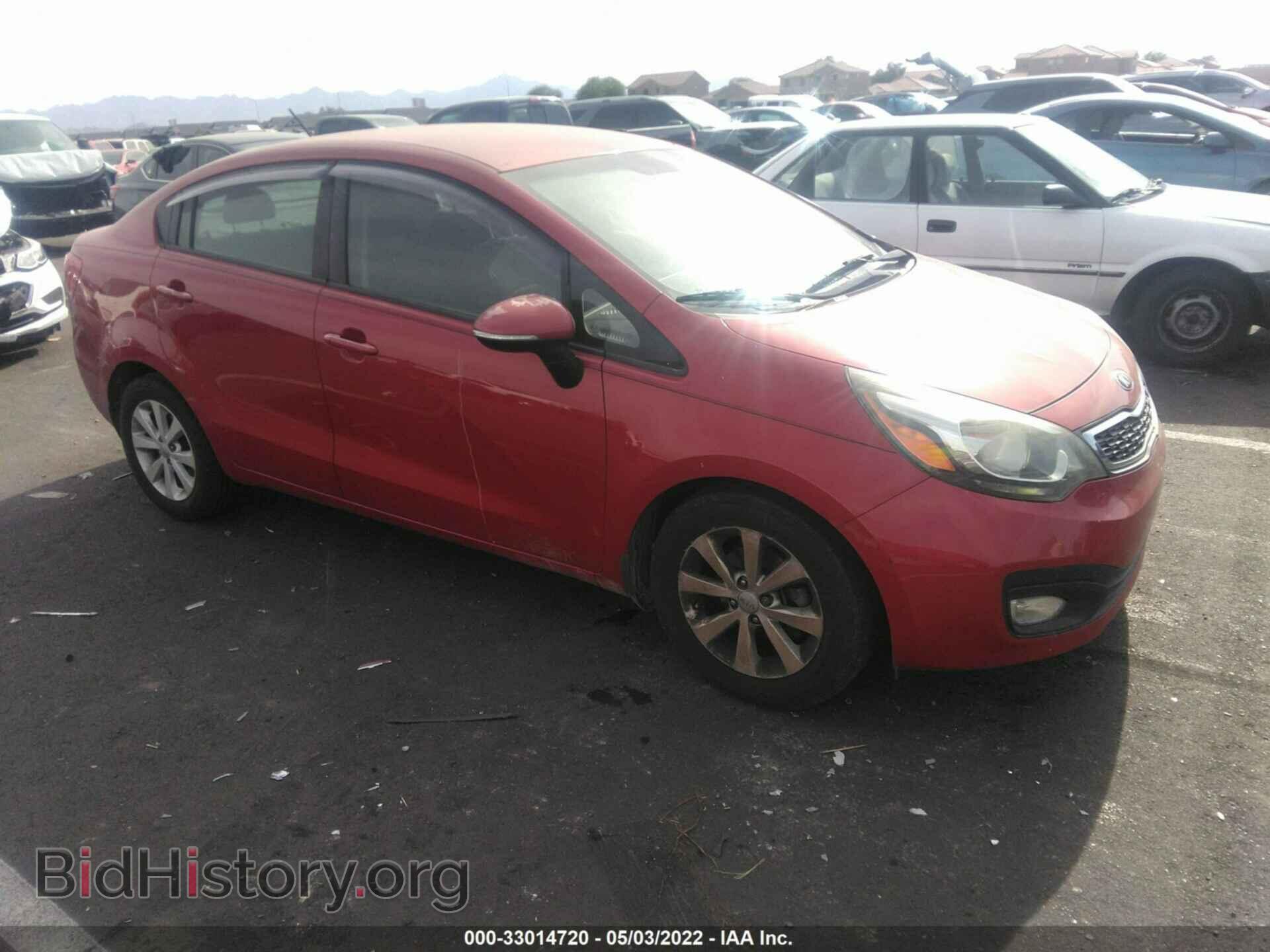 Фотография KNADN4A37D6227091 - KIA RIO 2013
