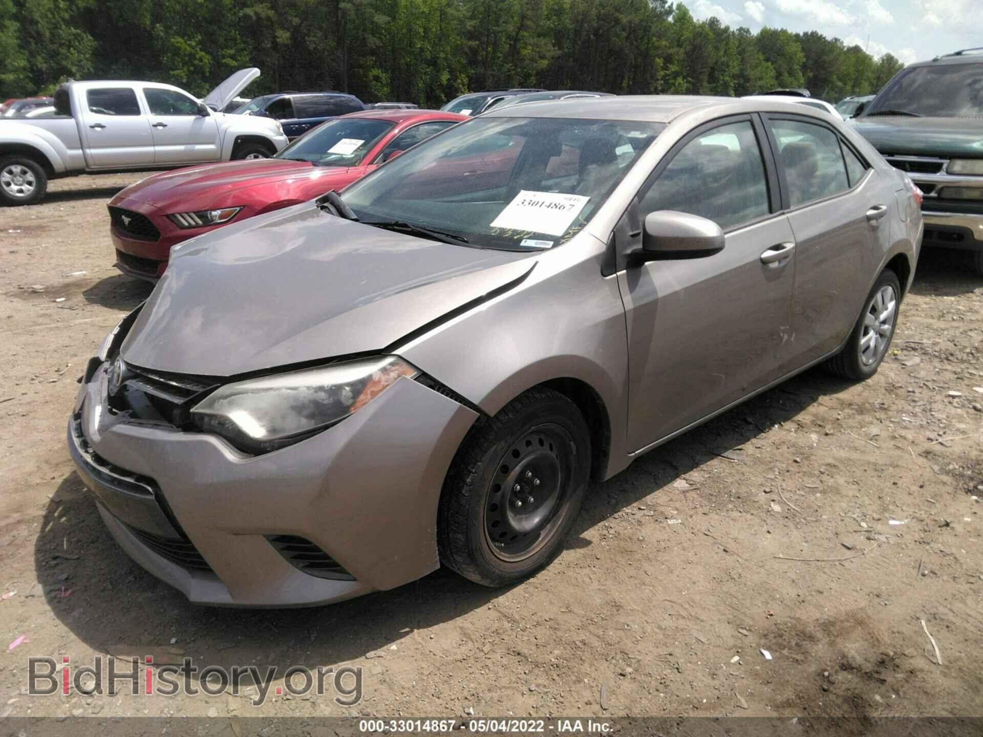 2015 TOYOTA COROLLA - VIN: 2T1BURHE7FC351777 - Фото 2