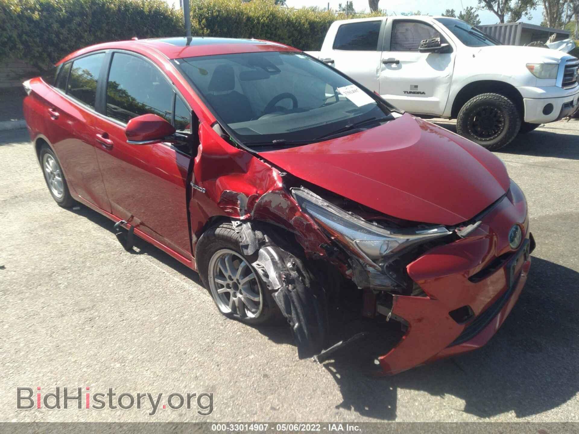 Photo JTDKARFU8G3510285 - TOYOTA PRIUS 2016