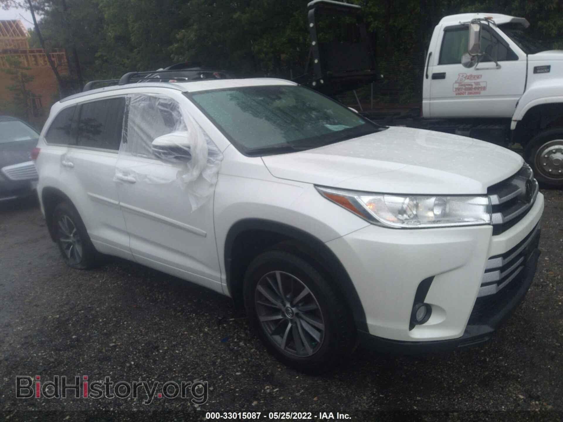 Photo 5TDJZRFH2JS809798 - TOYOTA HIGHLANDER 2018