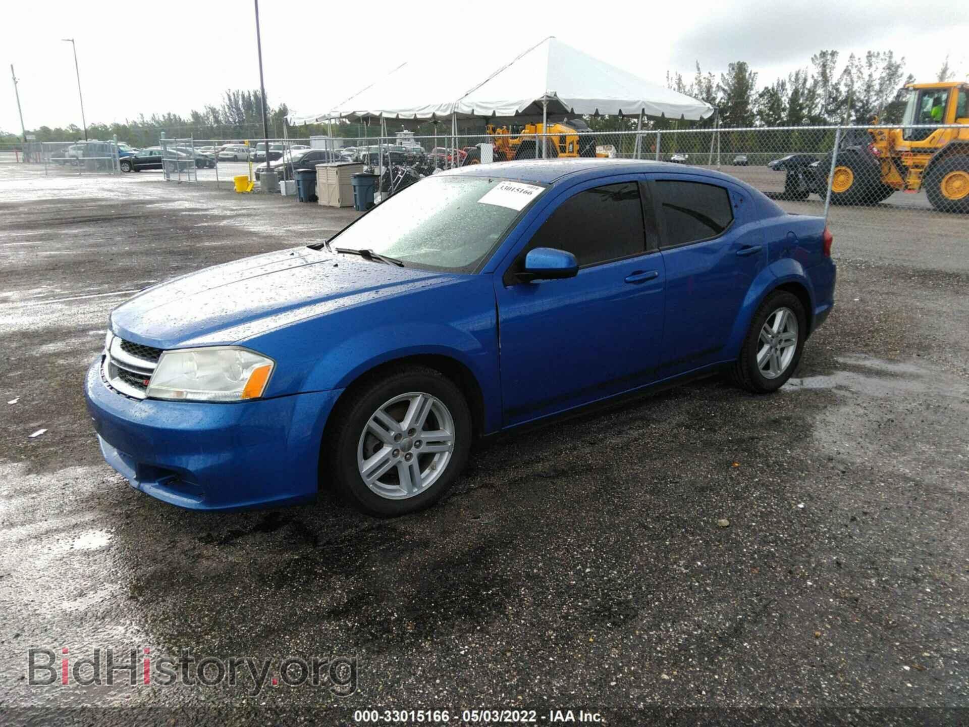 2013 DODGE AVENGER - VIN: 1C3CDZCBXDN594516 - Фото 2