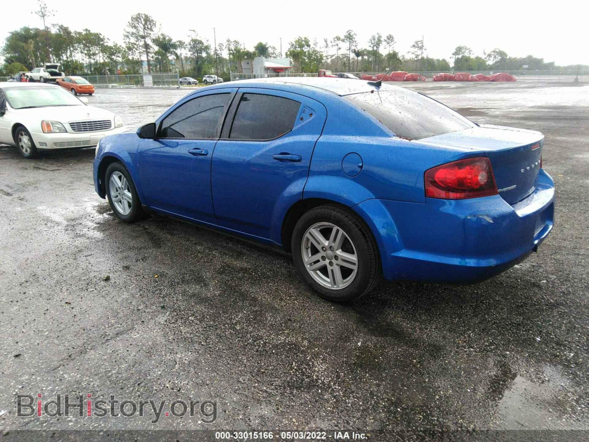 2013 DODGE AVENGER - VIN: 1C3CDZCBXDN594516 - Фото 3