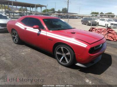 2014 Dodge CHALLENGER R/T Classic, red — VIN 2C3CDYBT4EH152507, IAAI