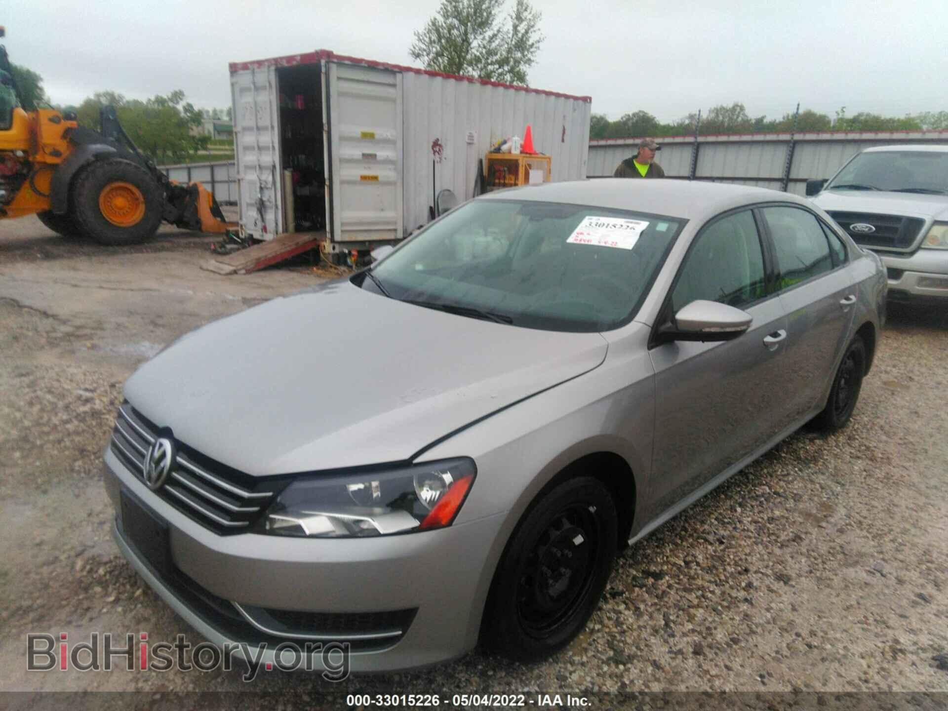2012 VOLKSWAGEN PASSAT - VIN: 1VWAP7A39CC008096 - Фото 2