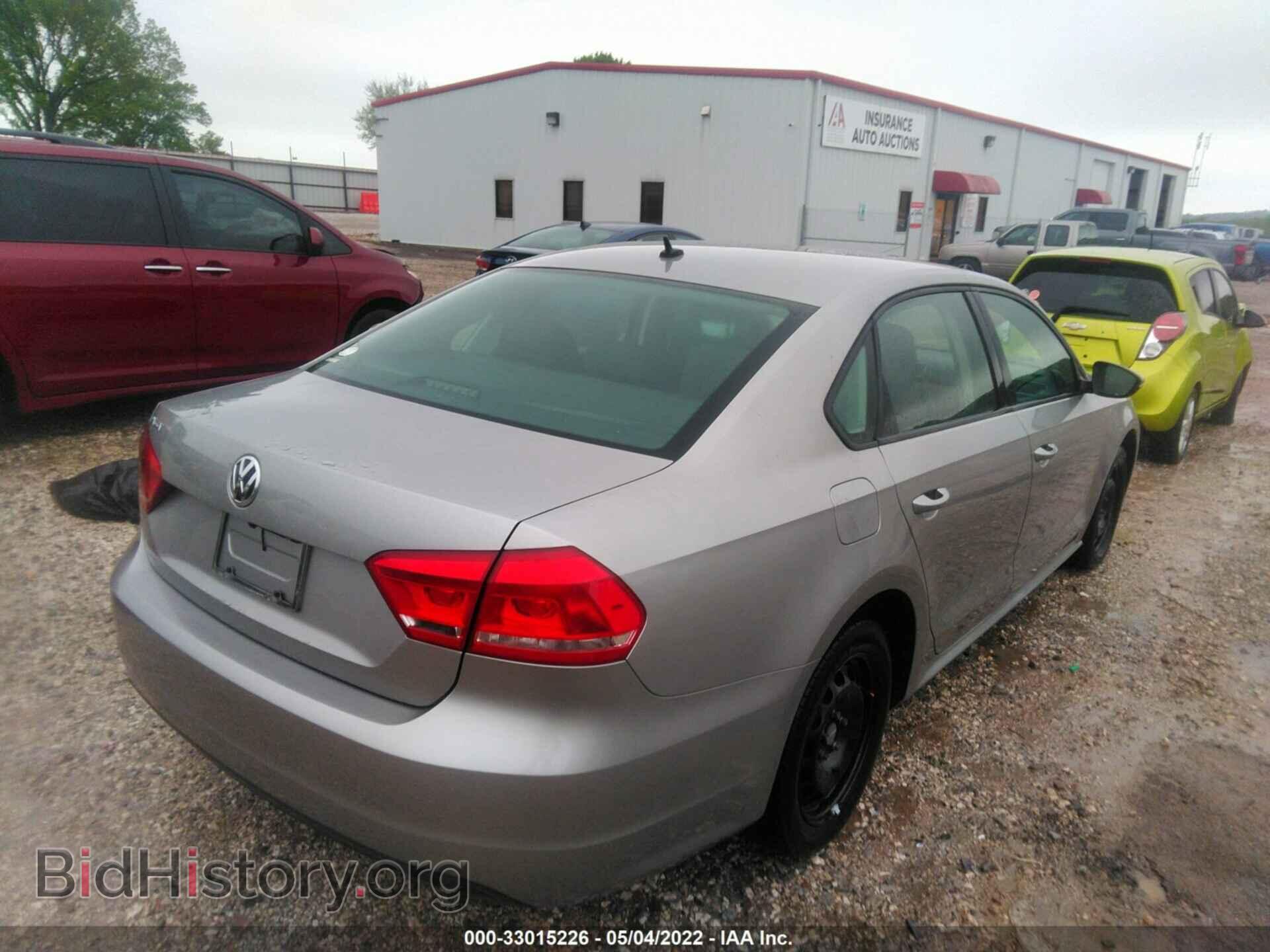 2012 VOLKSWAGEN PASSAT - VIN: 1VWAP7A39CC008096 - Фото 4