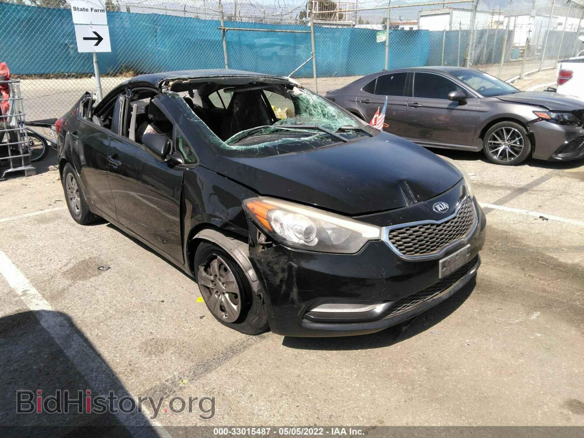 Photo KNAFK4A60E5243376 - KIA FORTE 2014