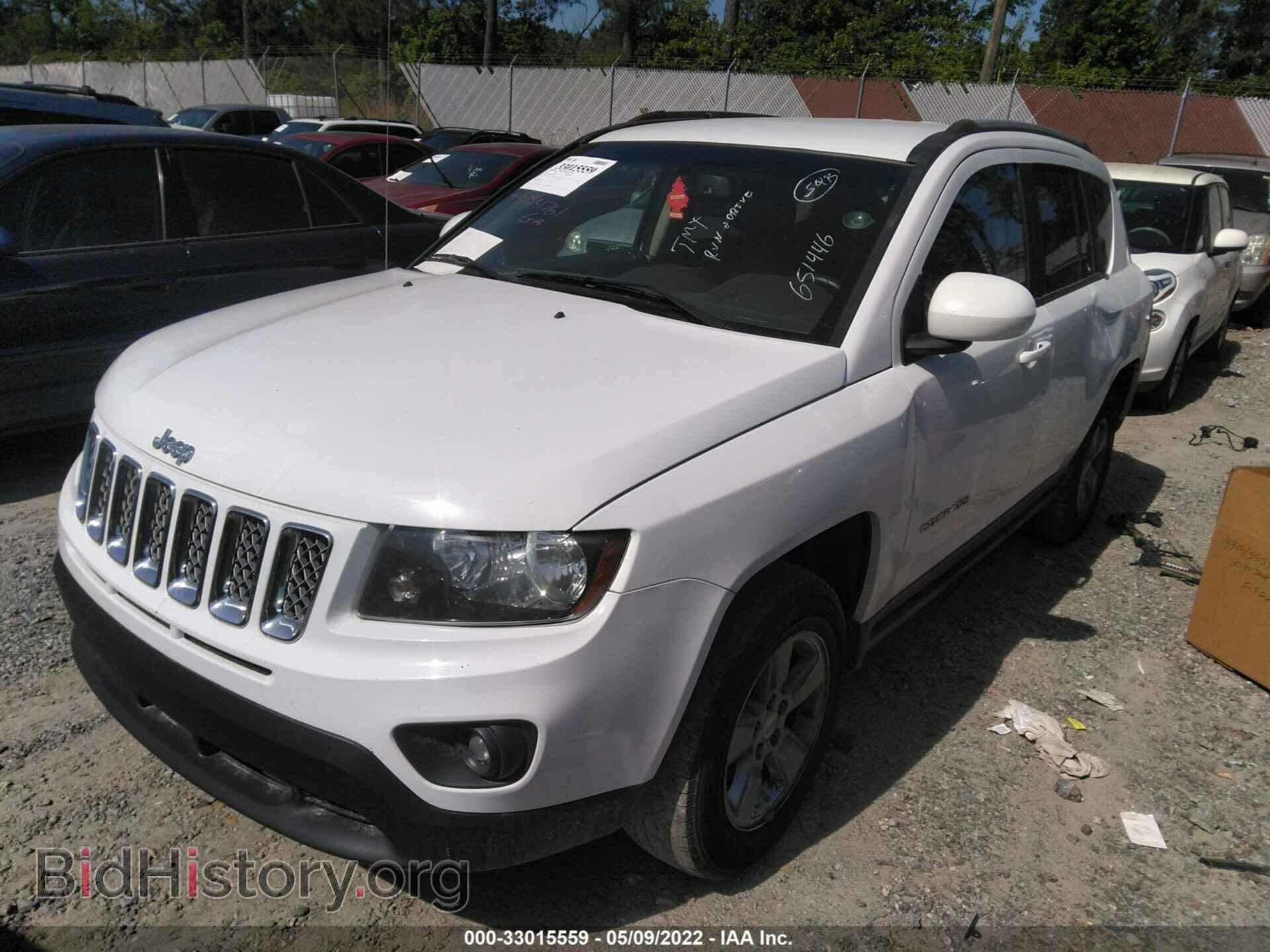 2016 JEEP COMPASS - VIN: 1C4NJCEB3GD651446 - Фото 2