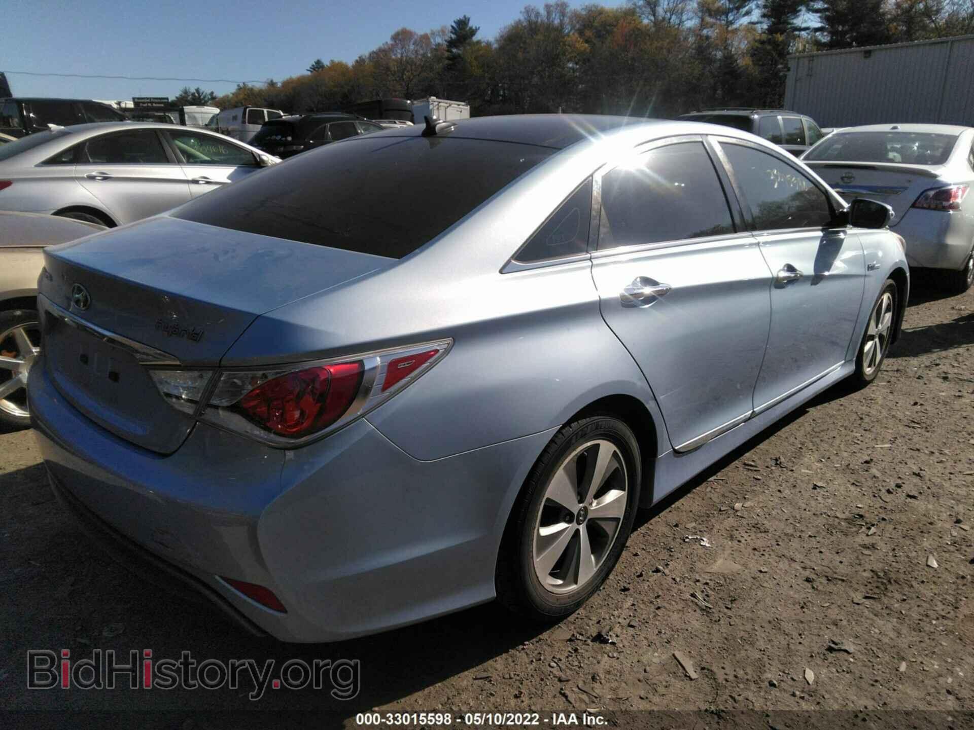 2012 HYUNDAI SONATA - VIN: KMHEC4A43CA056112 - Фото 4
