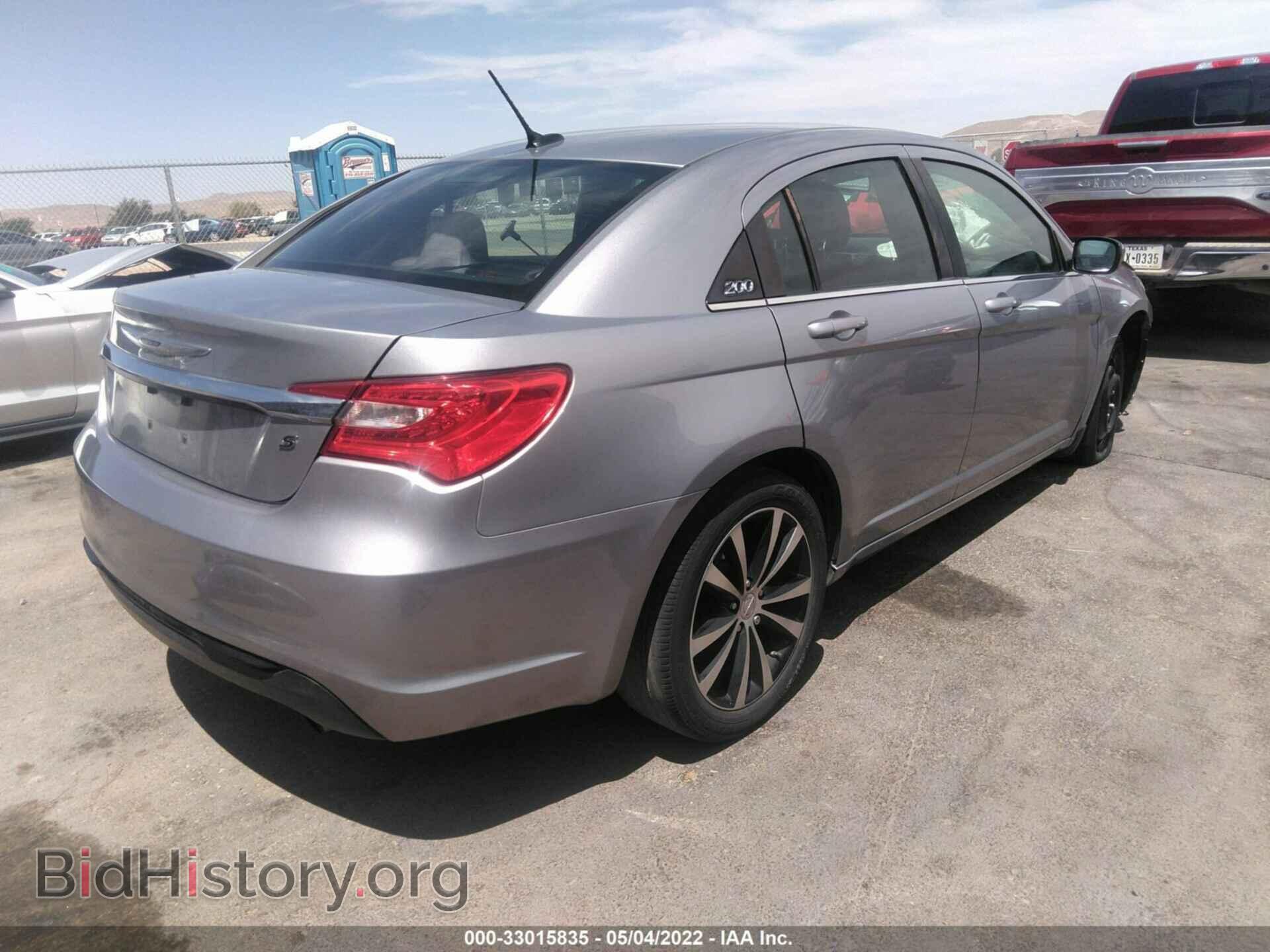 2013 CHRYSLER 200 - VIN: 1C3CCBBB7DN612398 - Photo 4