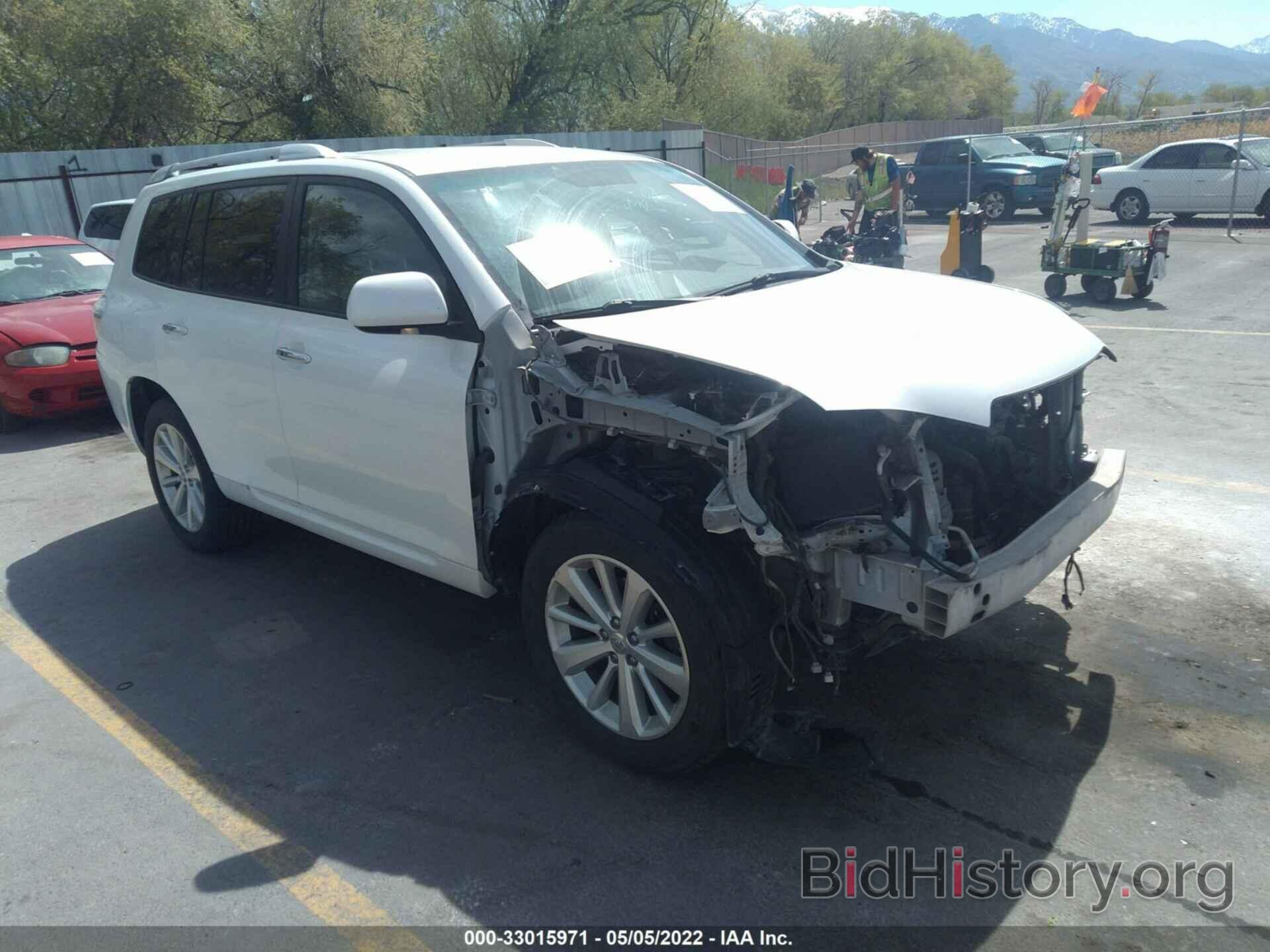 Photo JTEBW3EH1A2041889 - TOYOTA HIGHLANDER HYBRID 2010