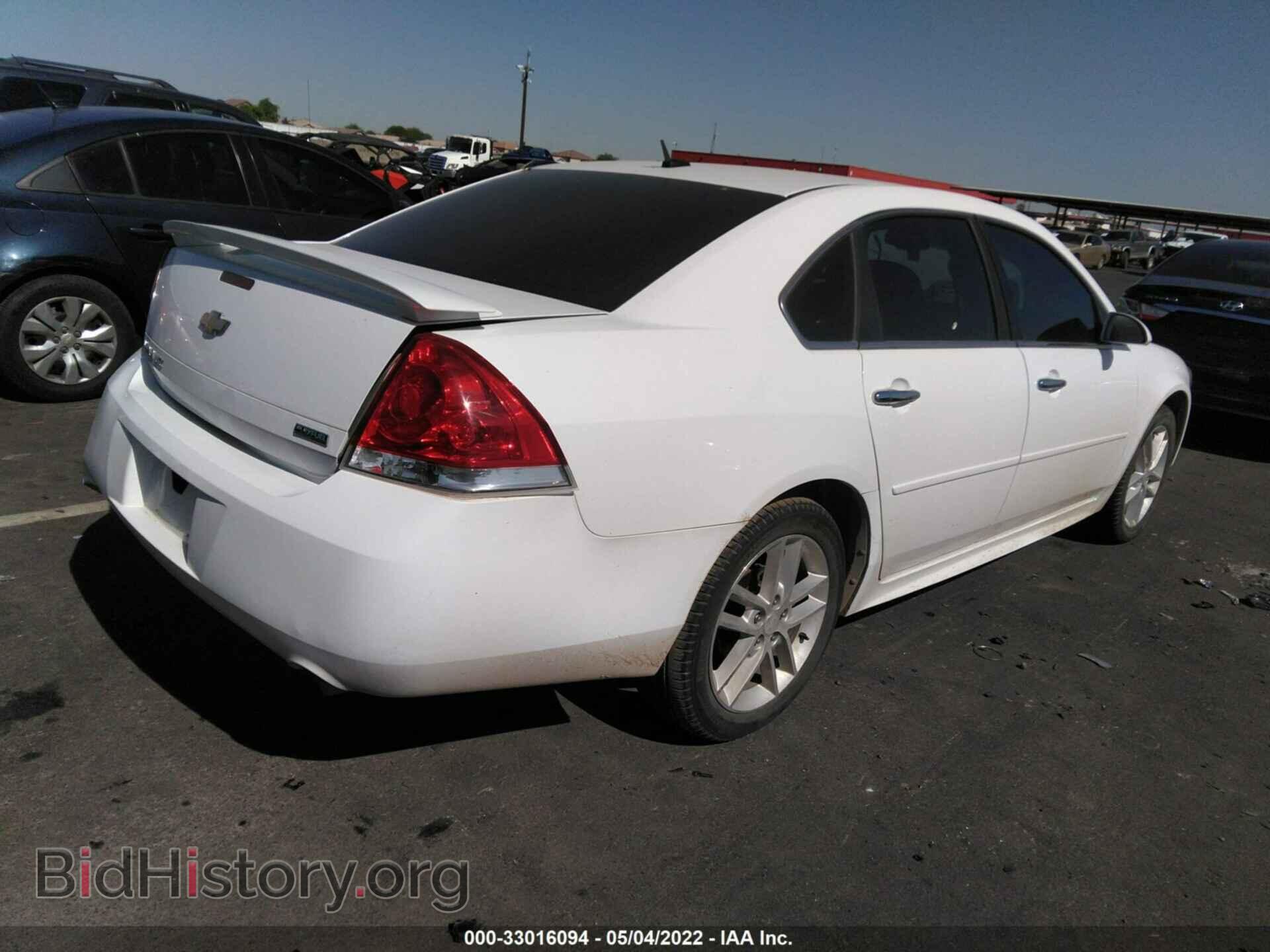 2013 CHEVROLET IMPALA - VIN: 2G1WC5E35D1164252 - Фото 4