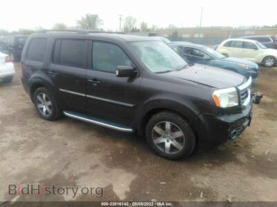2013 Honda PILOT Touring, серый — VIN 5FNYF4H93DB005437, IAAI