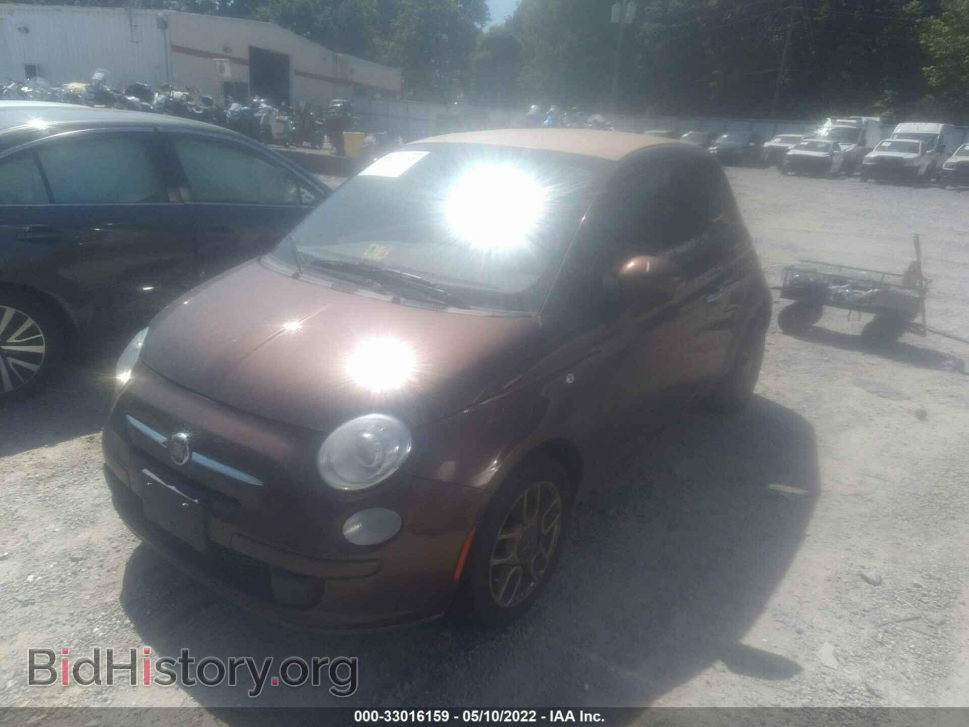 2013 FIAT 500 - VIN: 3C3CFFDR2DT659900 - Фото 2