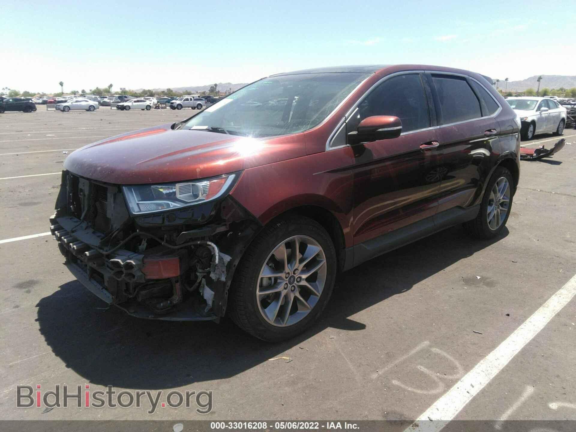 2015 FORD EDGE - VIN: 2FMTK3K8XFBC21071 - Photo 2