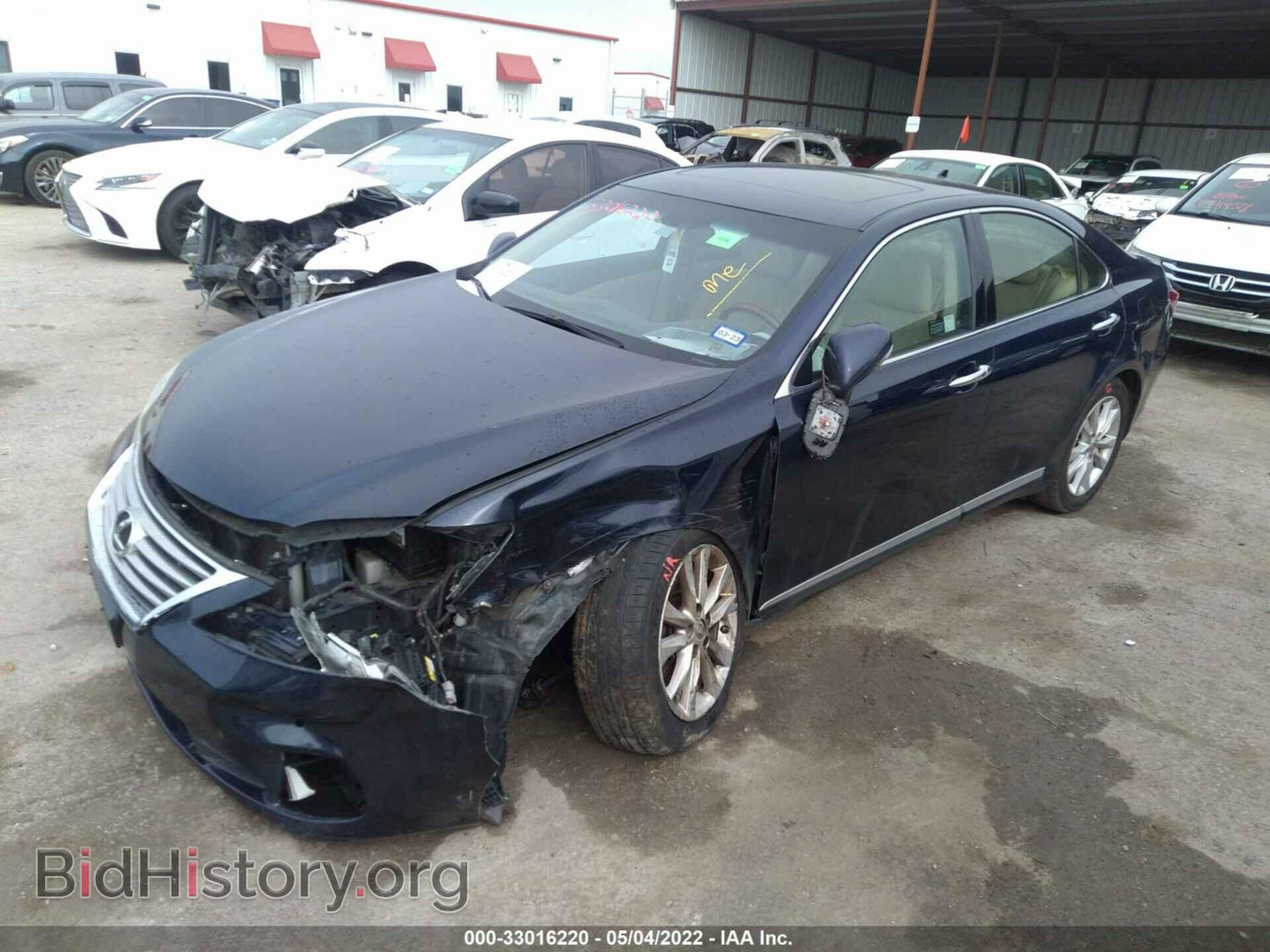 2011 LEXUS ES 350 - VIN: JTHBK1EG1B2439700 - Фото 2