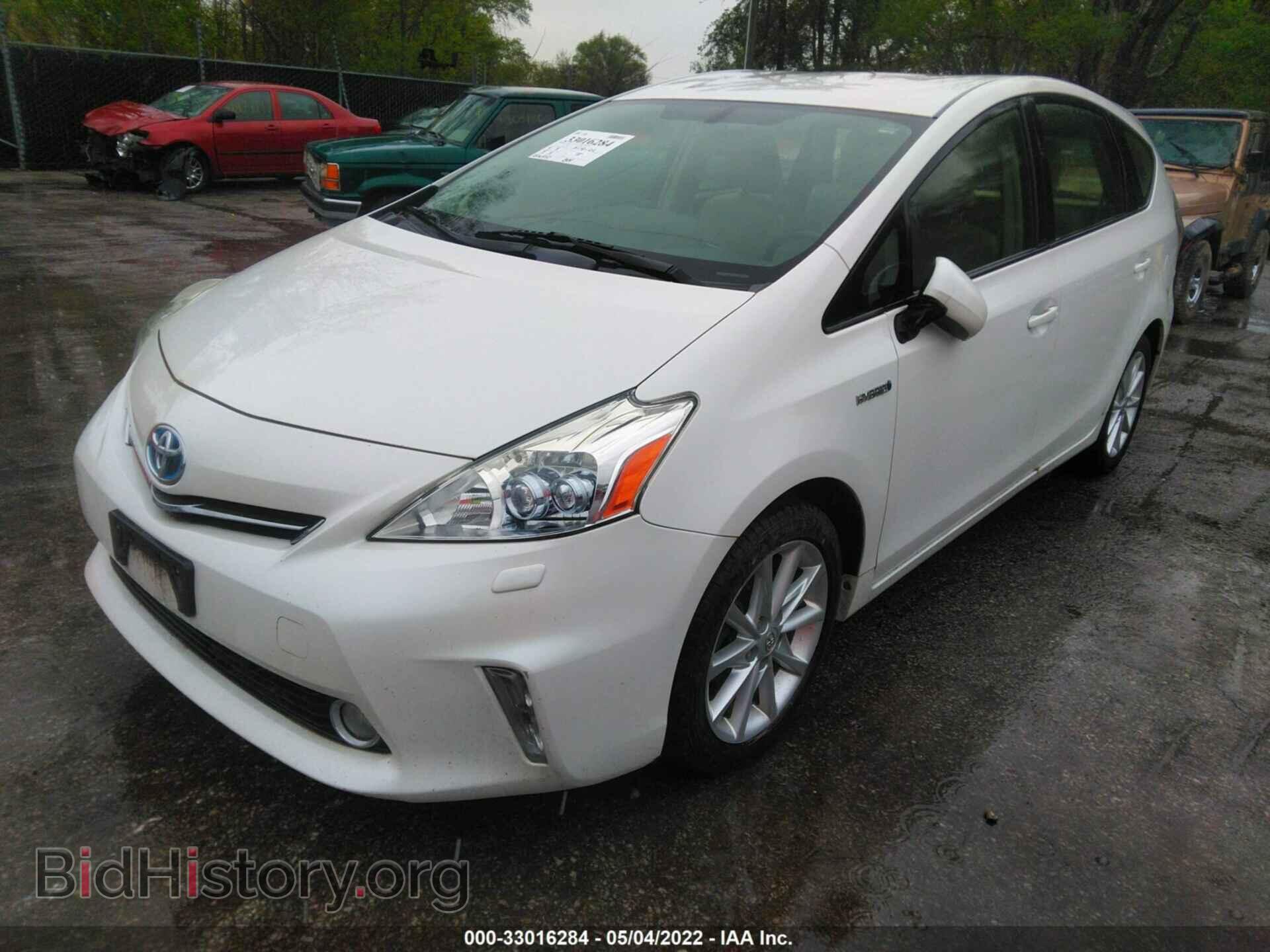 2013 TOYOTA PRIUS V - VIN: JTDZN3EU9D3264148 - Фото 2