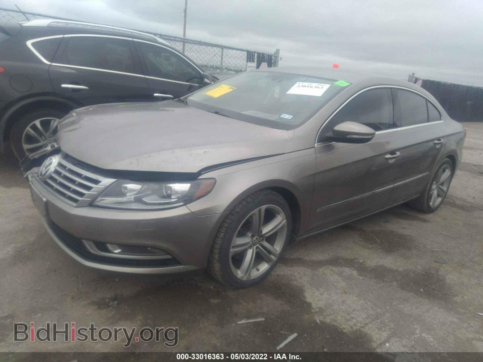 2013 VOLKSWAGEN CC - VIN: WVWBN7AN2DE514941 - Фото 2