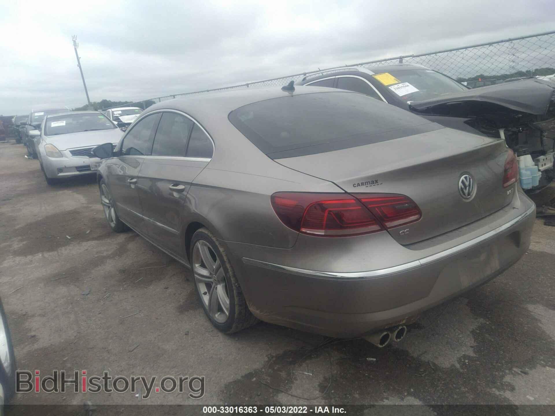 2013 VOLKSWAGEN CC - VIN: WVWBN7AN2DE514941 - Фото 3