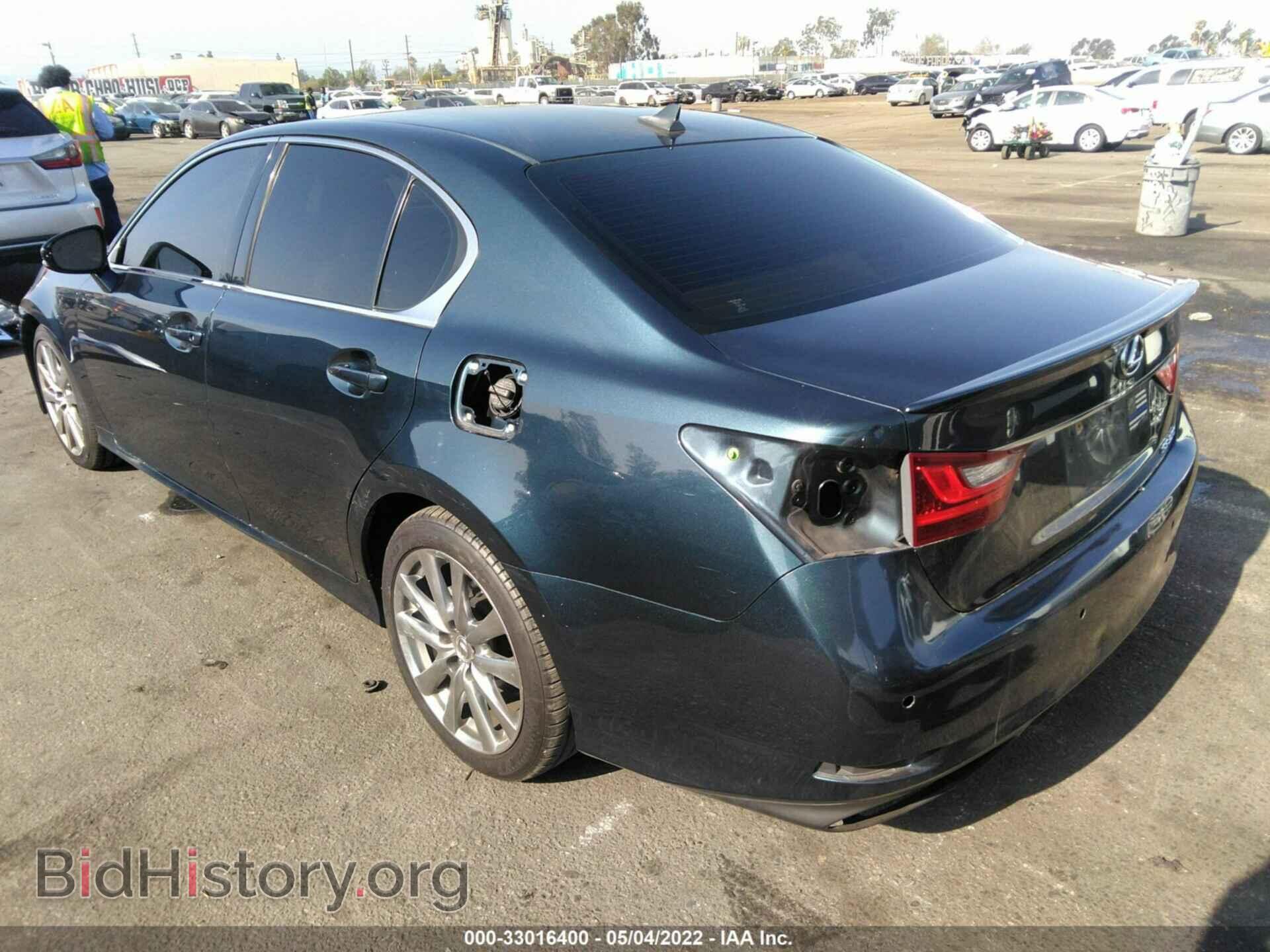 2013 LEXUS GS 350 - VIN: JTHBE1BL4D5026969 - Фото 3