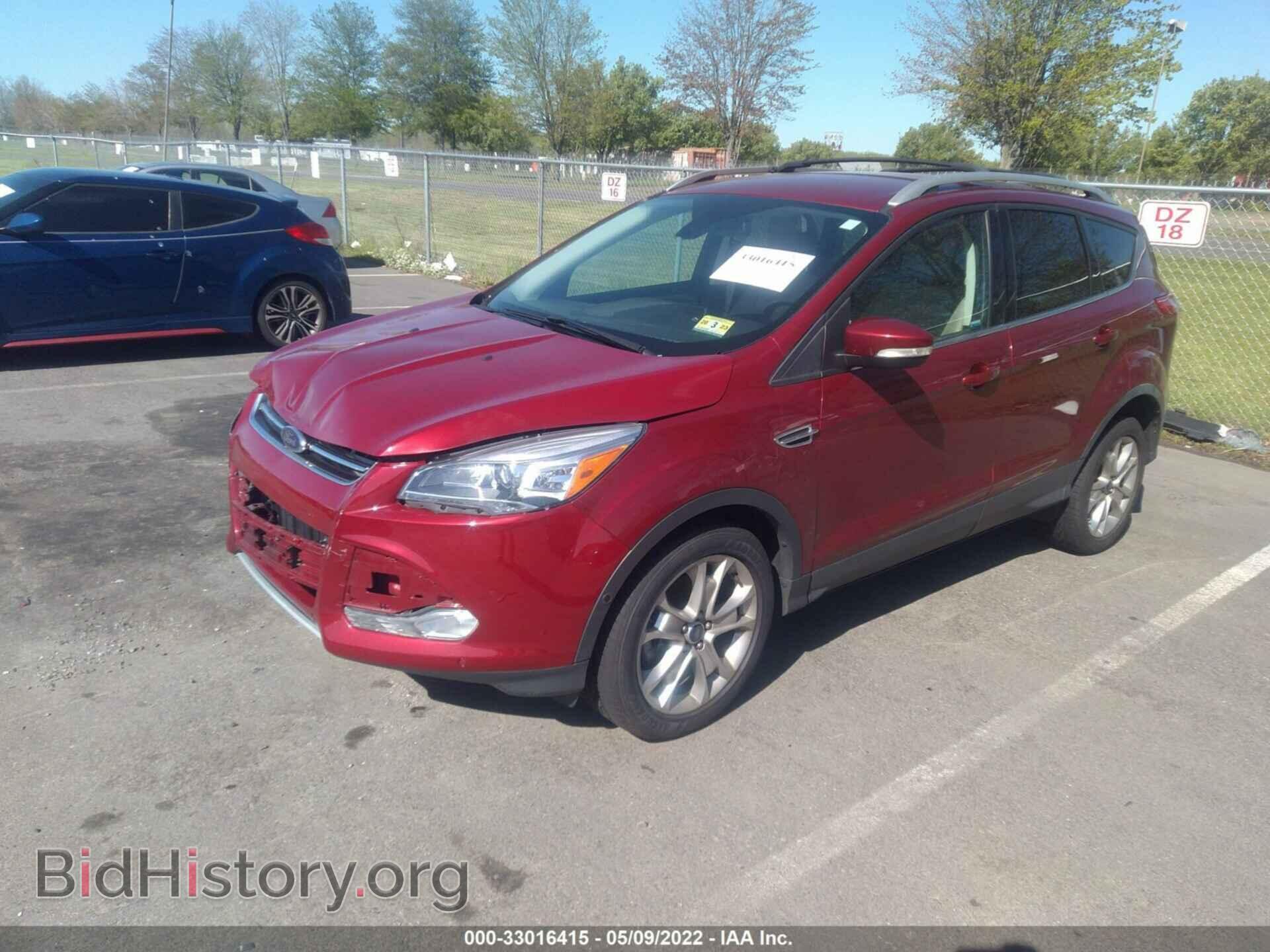 2014 FORD ESCAPE - VIN: 1FMCU9J97EUB75425 - Фото 2