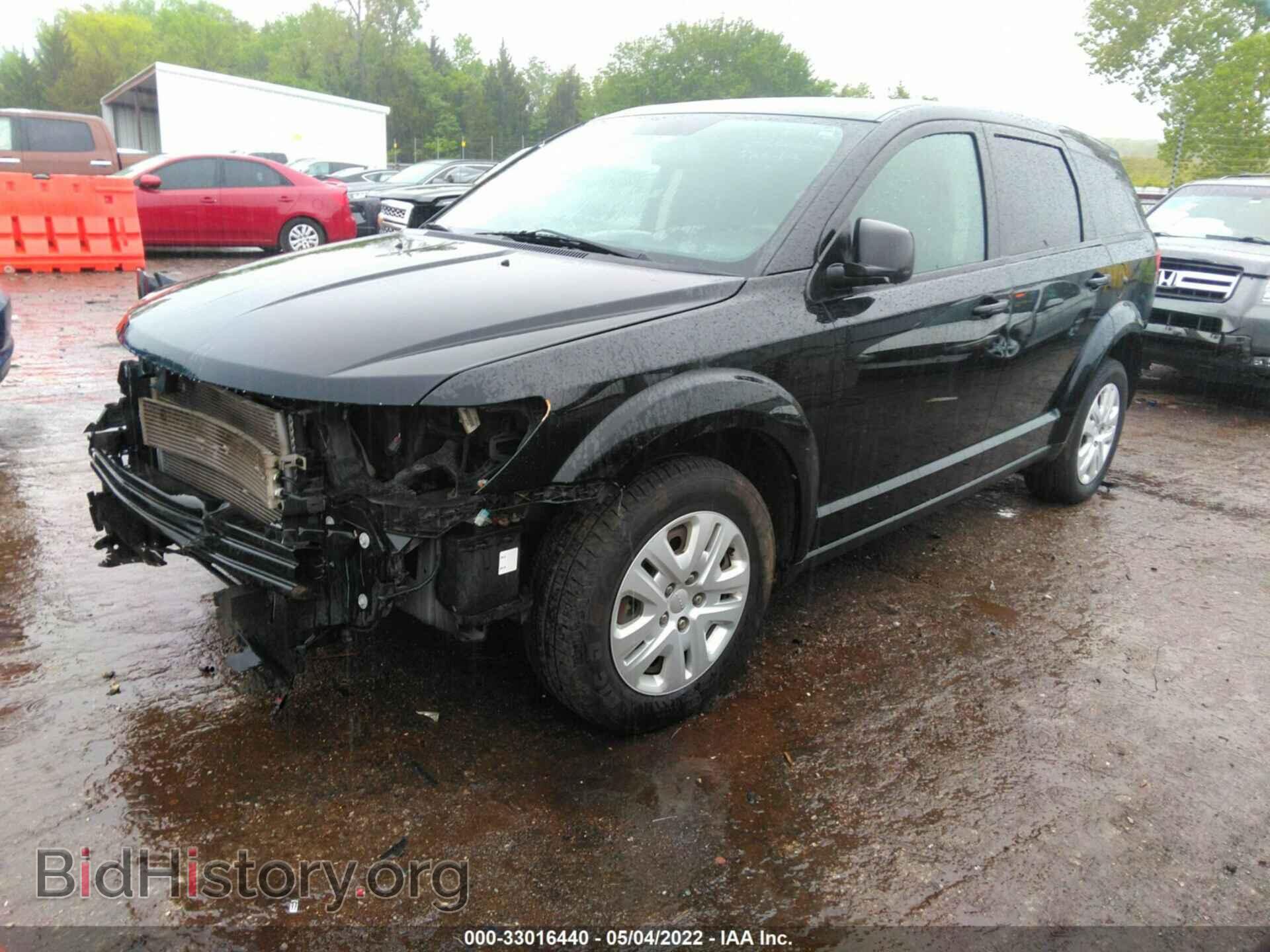 2014 DODGE JOURNEY - VIN: 3C4PDCAB8ET183291 - Фото 2
