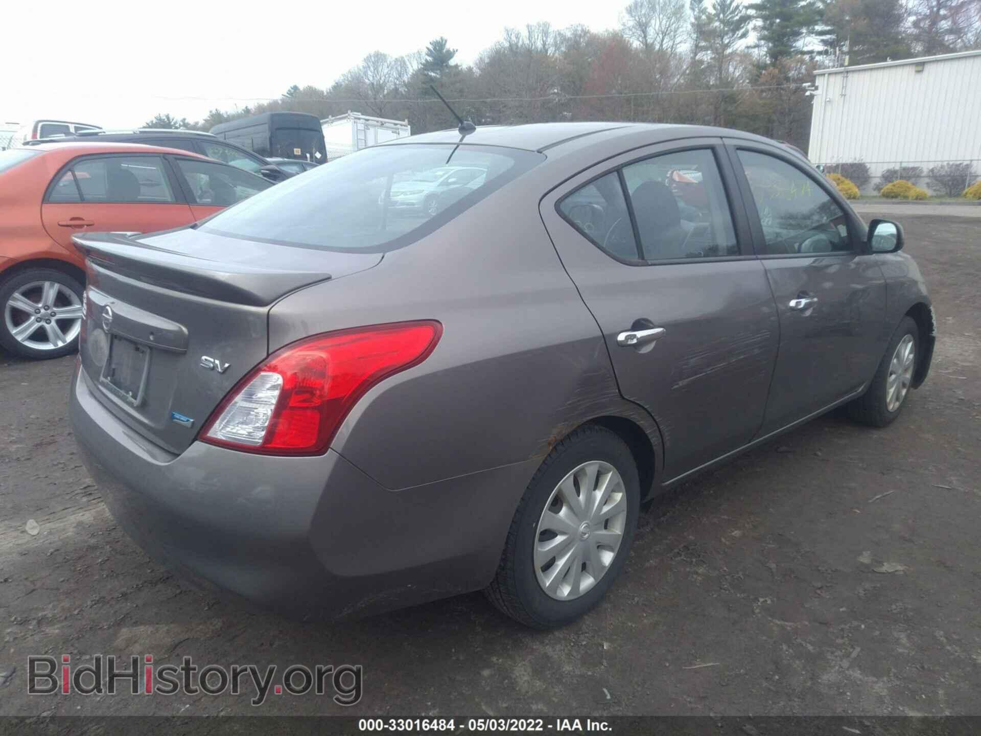 2013 NISSAN VERSA - VIN: 3N1CN7AP1DL853019 - Фото 4