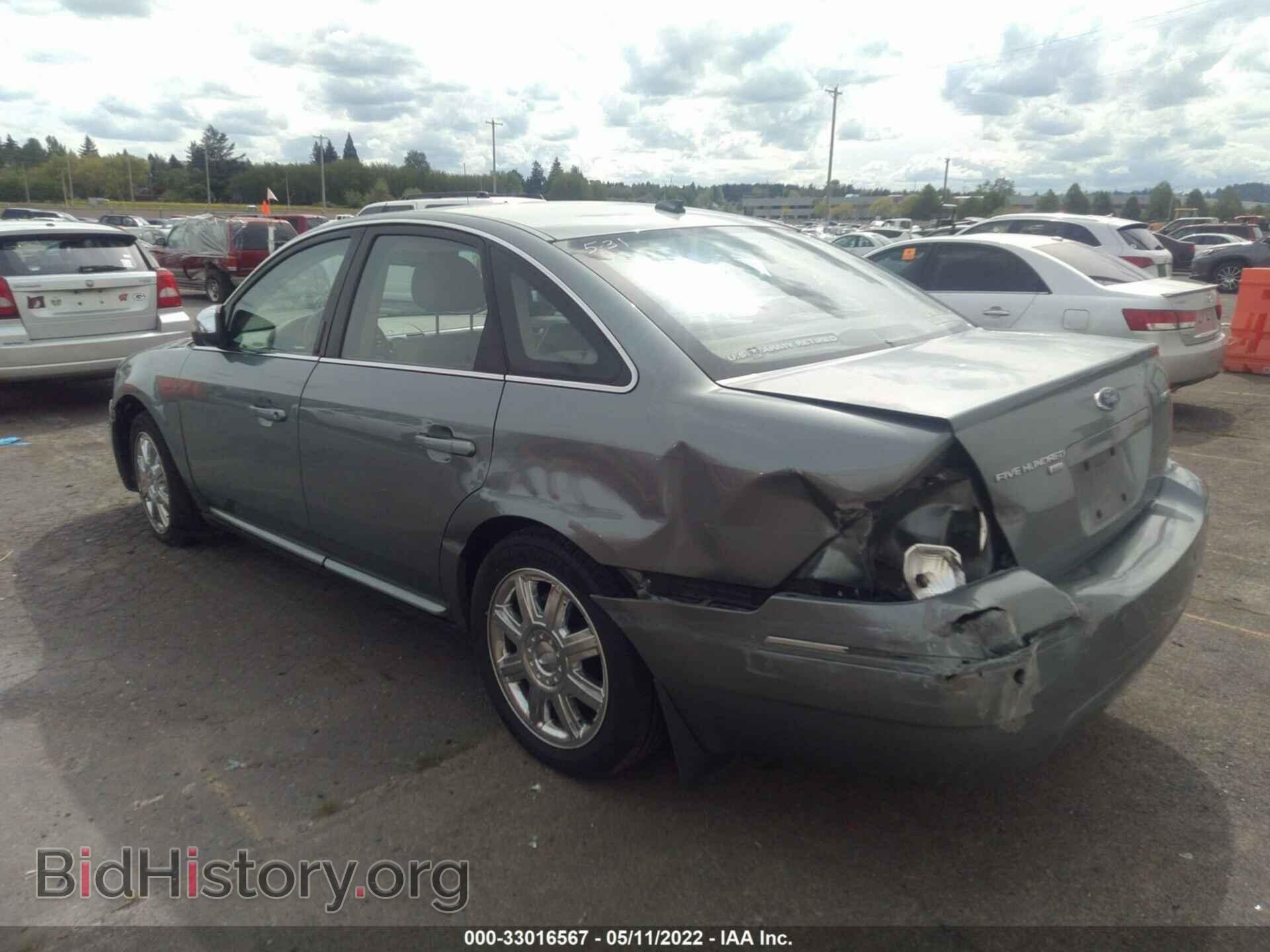 2007 FORD FIVE HUNDRED - VIN: 1FAHP28187G156477 - Фото 3