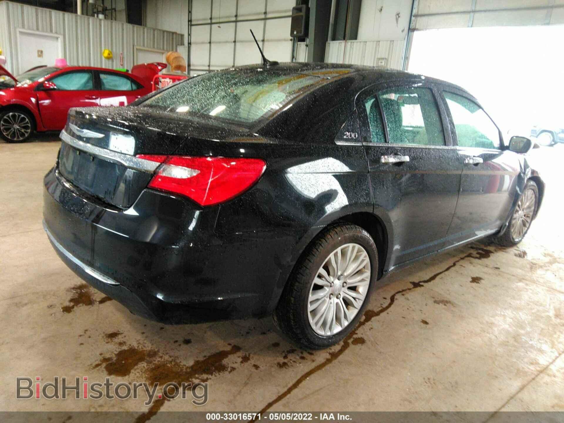 2012 CHRYSLER 200 - VIN: 1C3CCBCB0CN122558 - Фото 4
