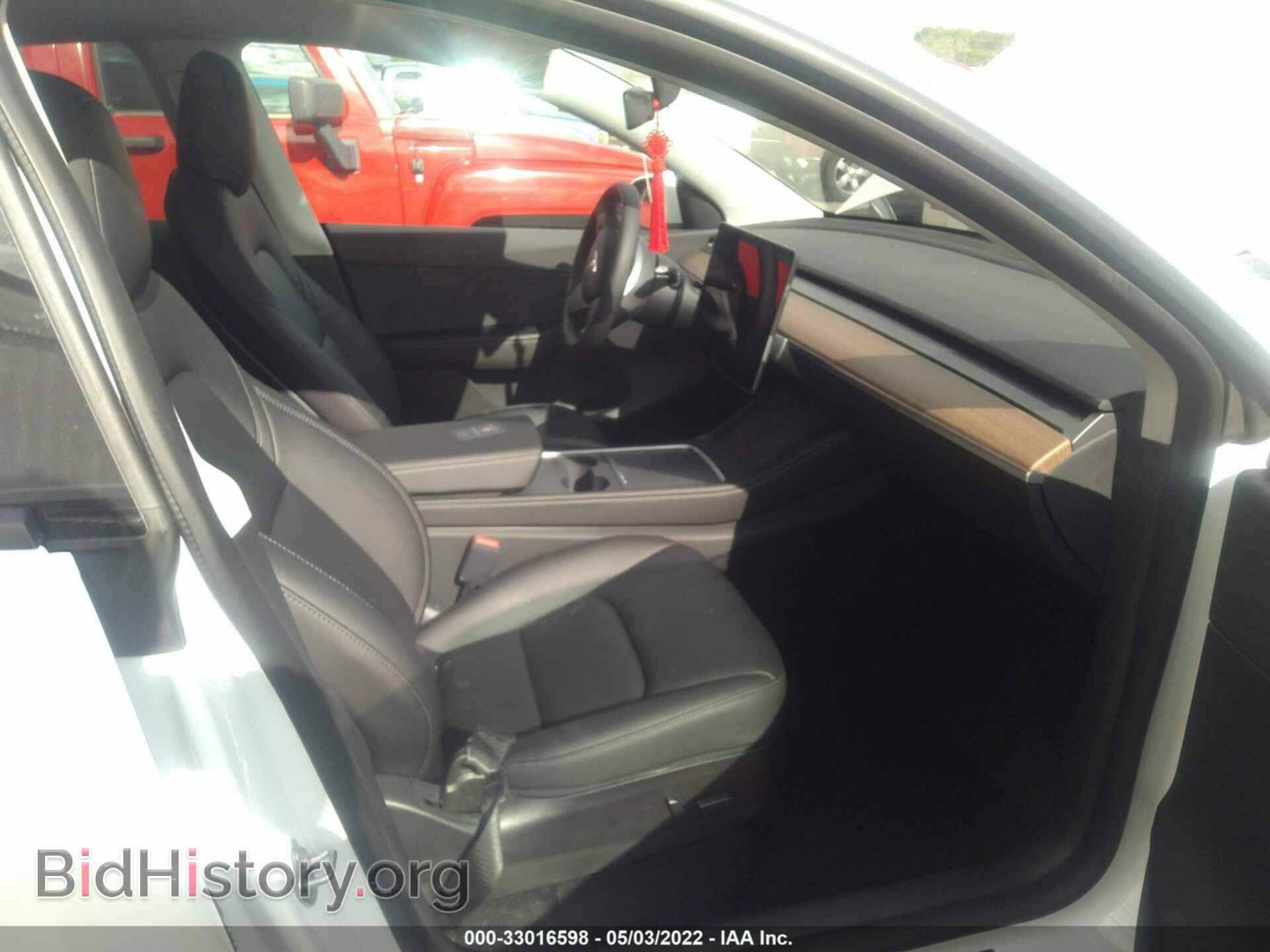 2022 TESLA MODEL Y - VIN: 7SAYGDEE6NF313897 - Фото 5