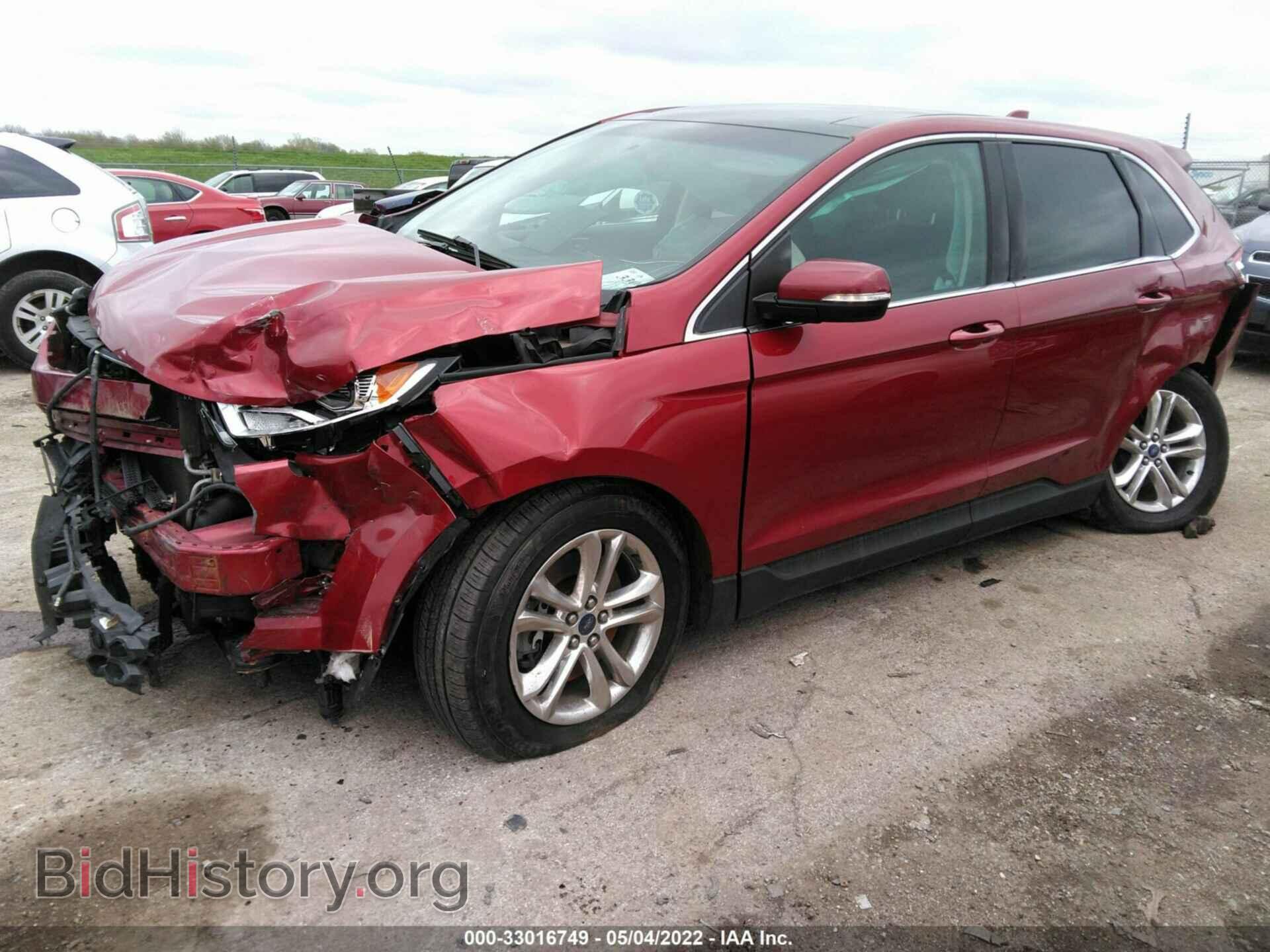 2015 FORD EDGE - VIN: 2FMTK4J9XFBB57307 - Photo 2