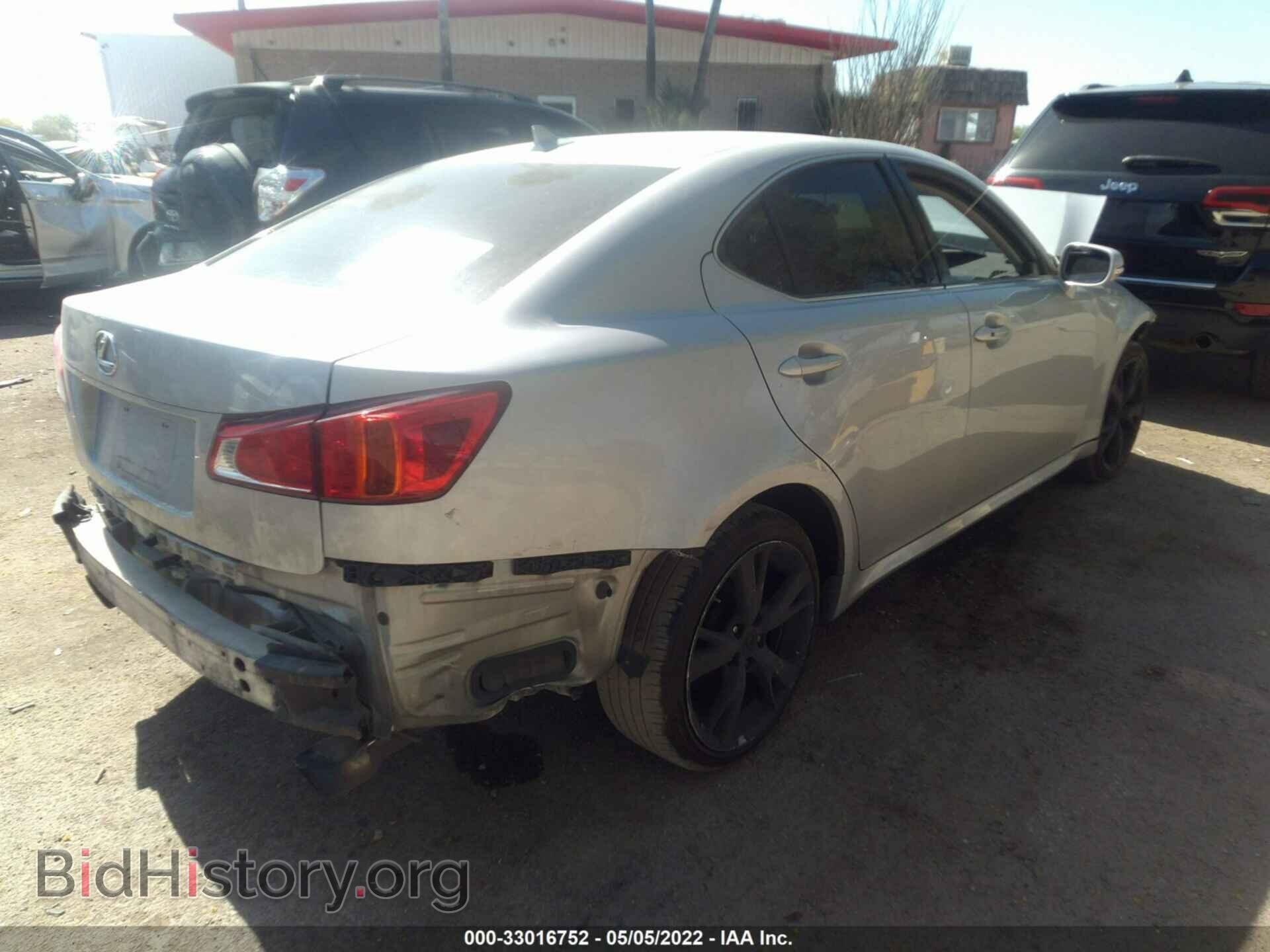 2009 LEXUS IS 250 - VIN: JTHBK262X95095267 - Фото 4