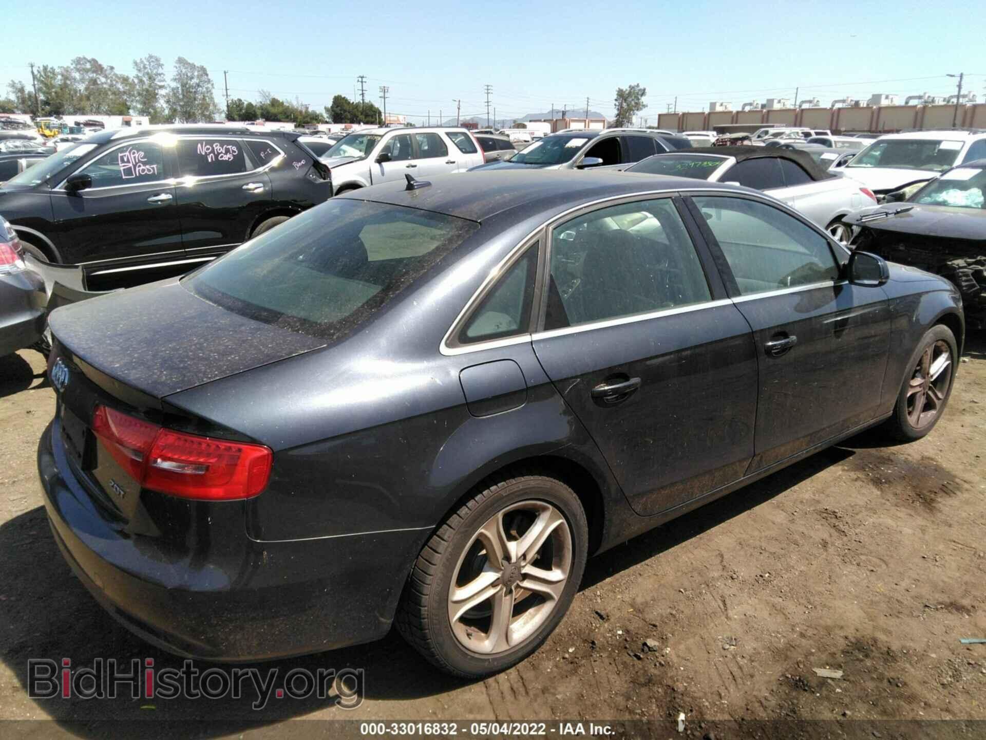 2013 AUDI A4 - VIN: WAUAFAFL2DN018905 - Photo 4