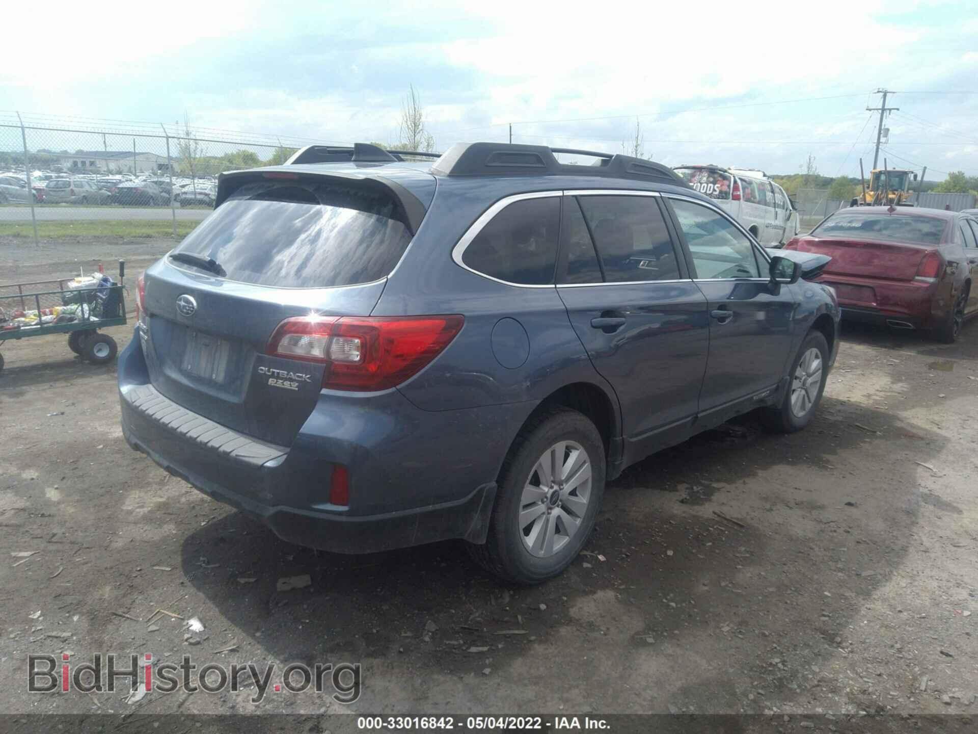 2016 SUBARU OUTBACK - VIN: 4S4BSADC5G3278331 - Фото 4