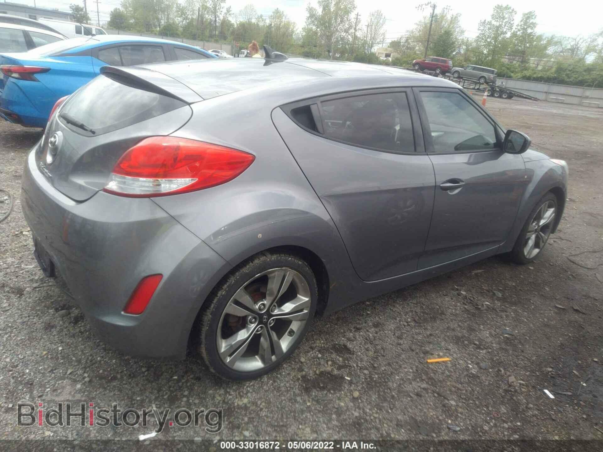 2014 HYUNDAI VELOSTER - VIN: KMHTC6AD4EU198764 - Фото 4