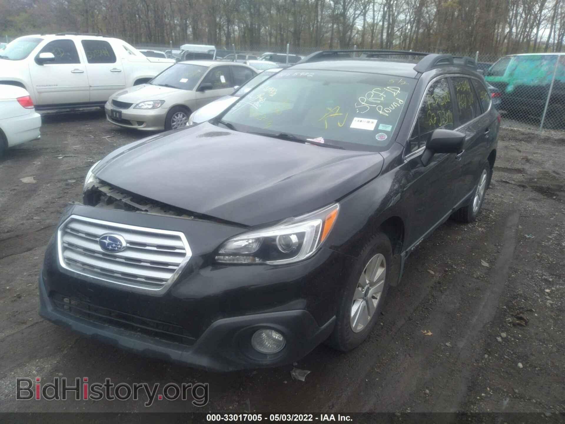 2017 SUBARU OUTBACK - VIN: 4S4BSAAC5H3365829 - Фото 2