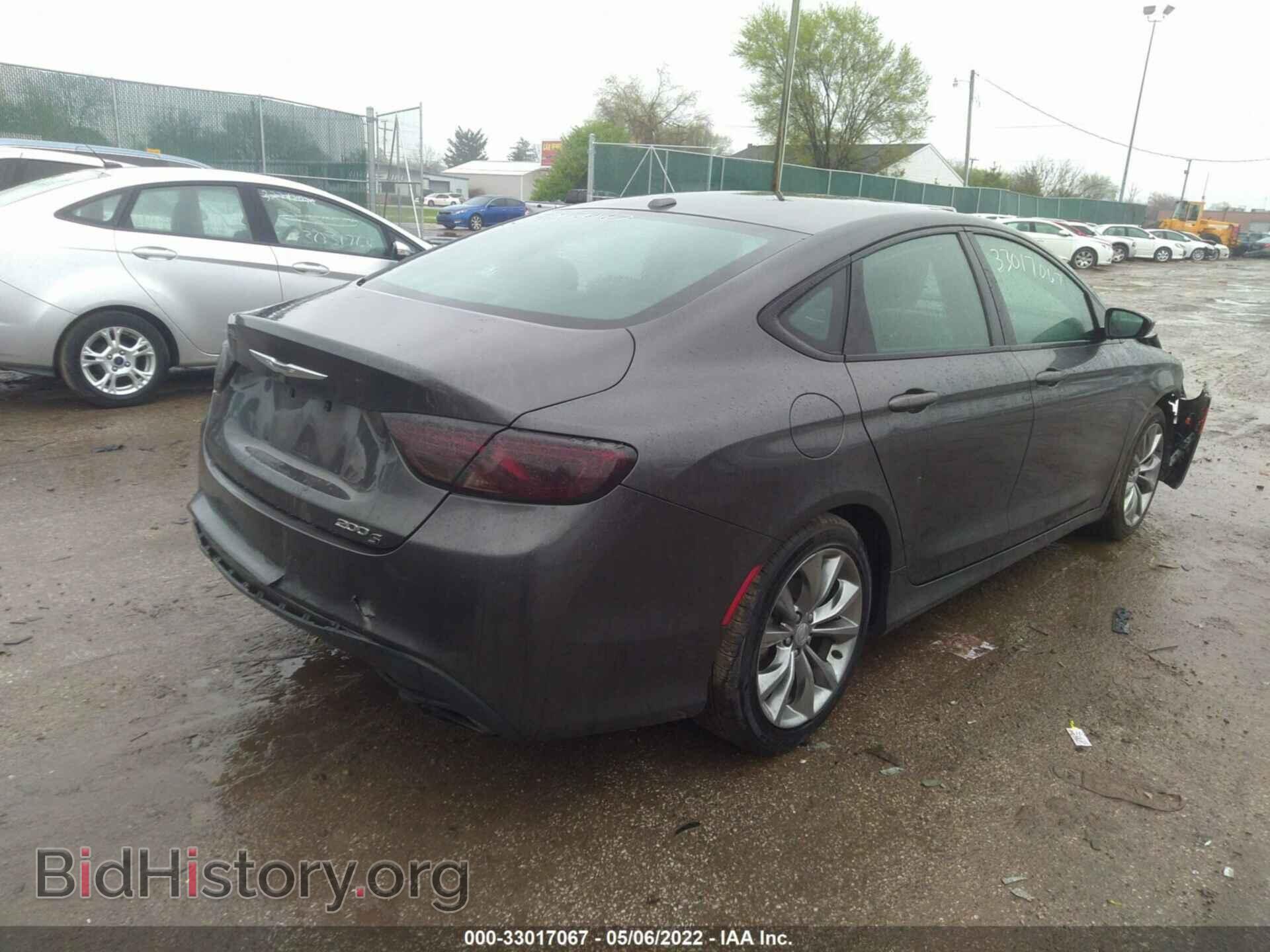 2015 CHRYSLER 200 - VIN: 1C3CCCBB4FN559815 - Фото 4