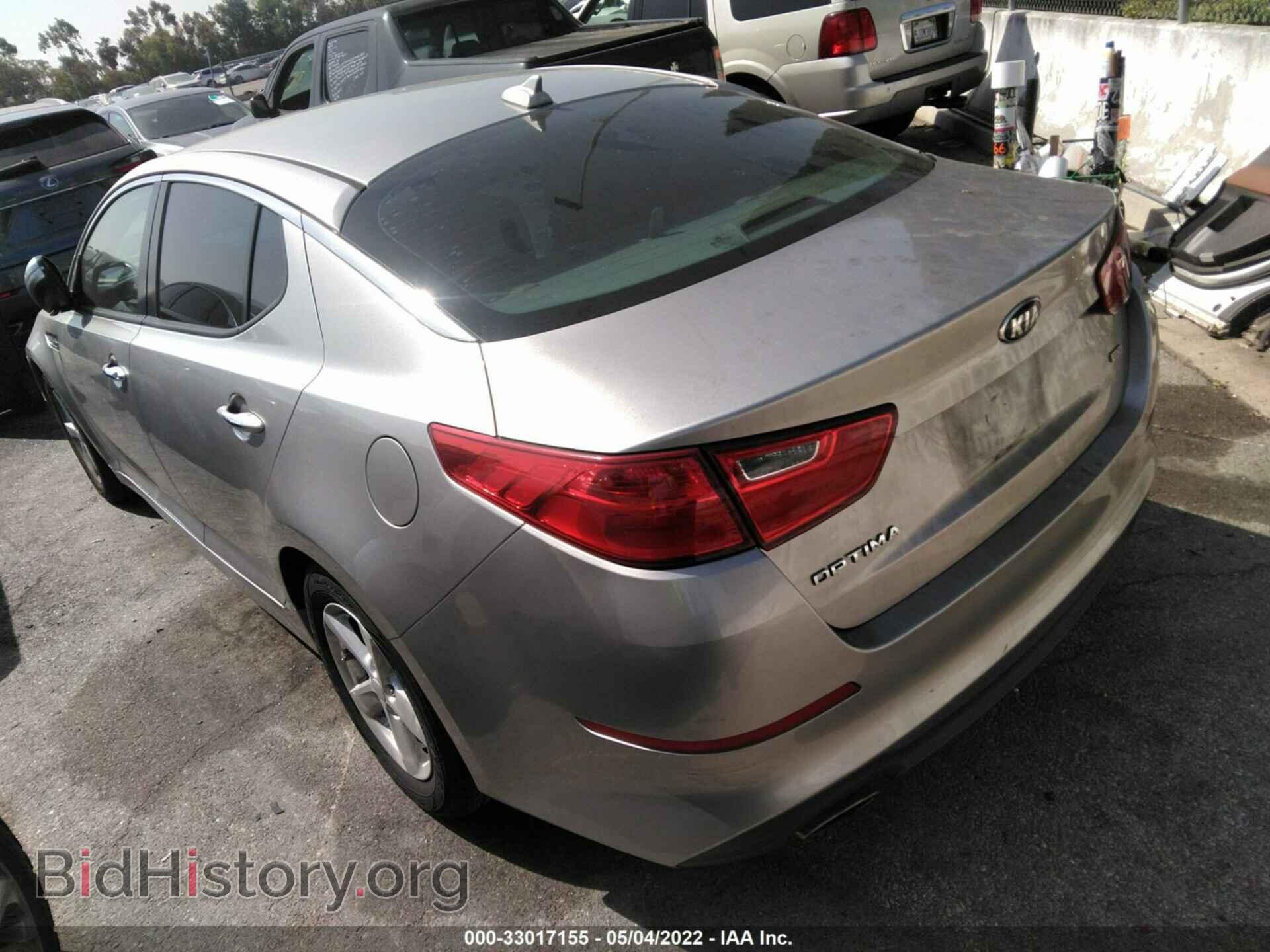 2014 KIA OPTIMA - VIN: KNAGM4A73E5480337 - Фото 3