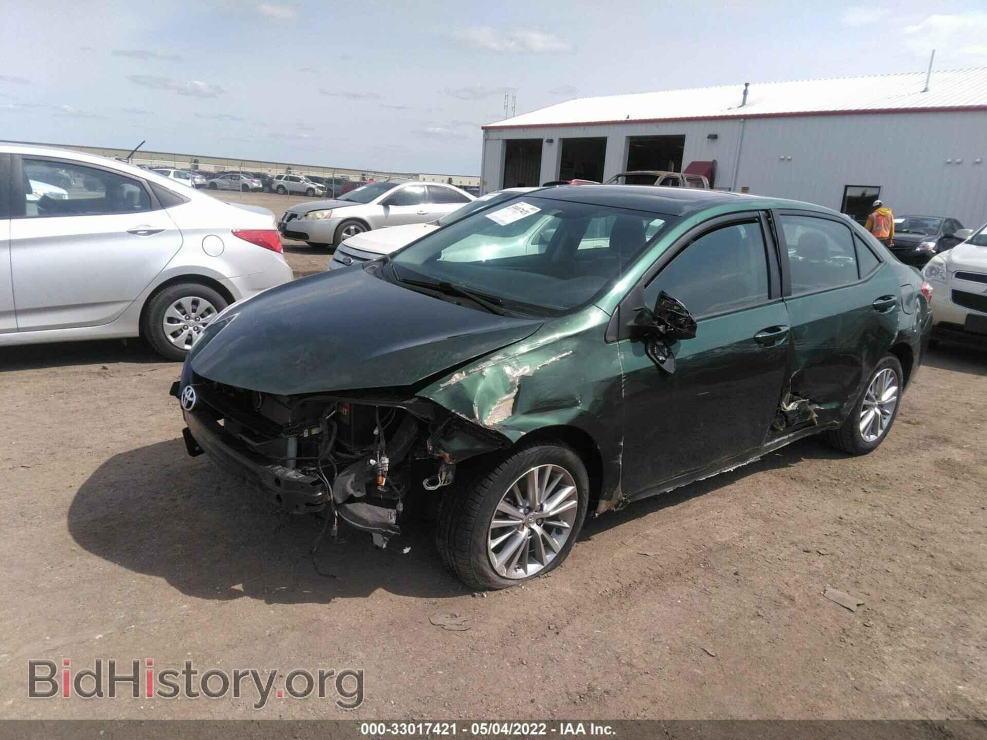 2014 TOYOTA COROLLA - VIN: 2T1BURHE3EC074091 - Фото 2