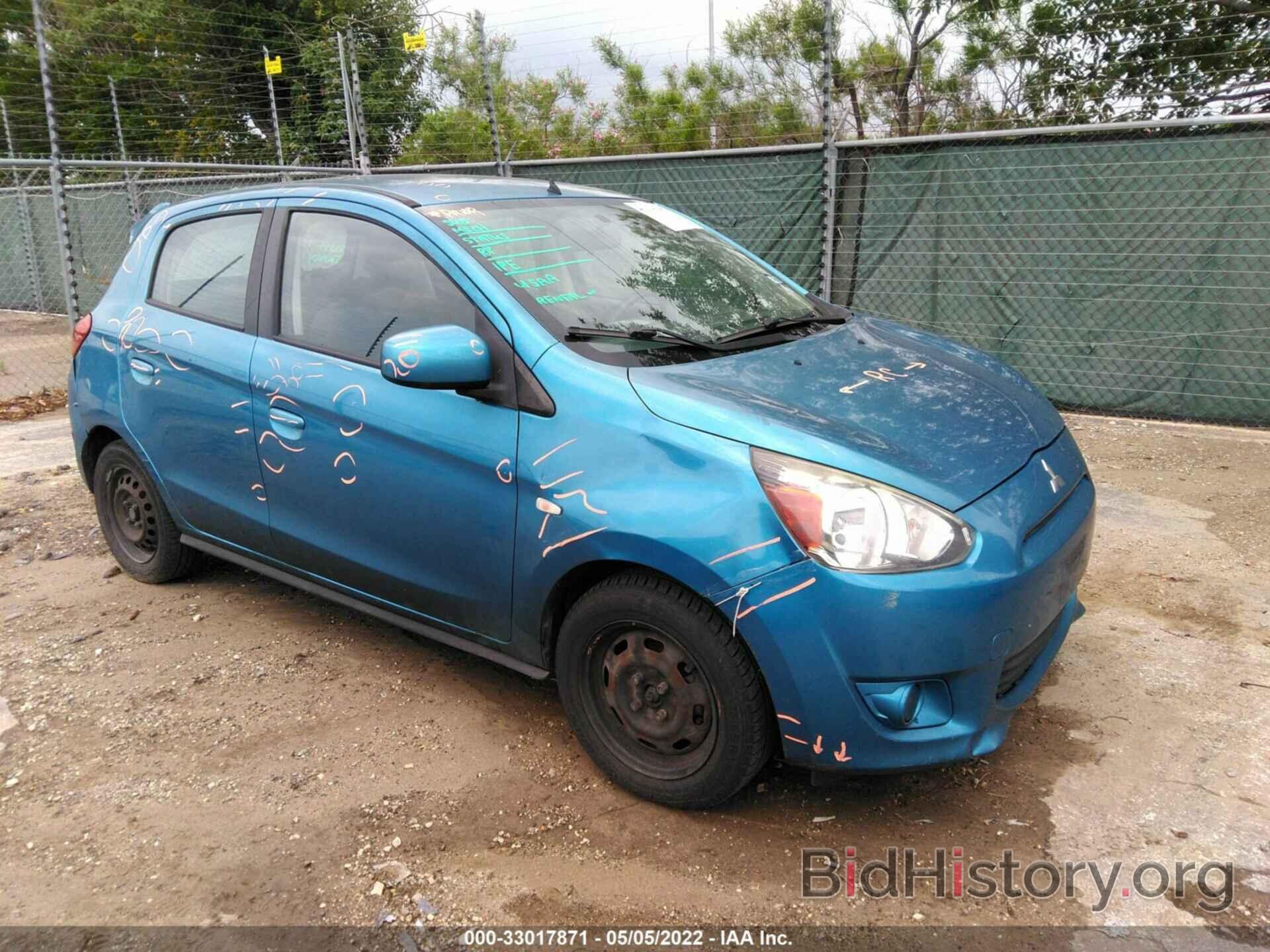 Photo ML32A3HJ5EH018879 - MITSUBISHI MIRAGE 2014