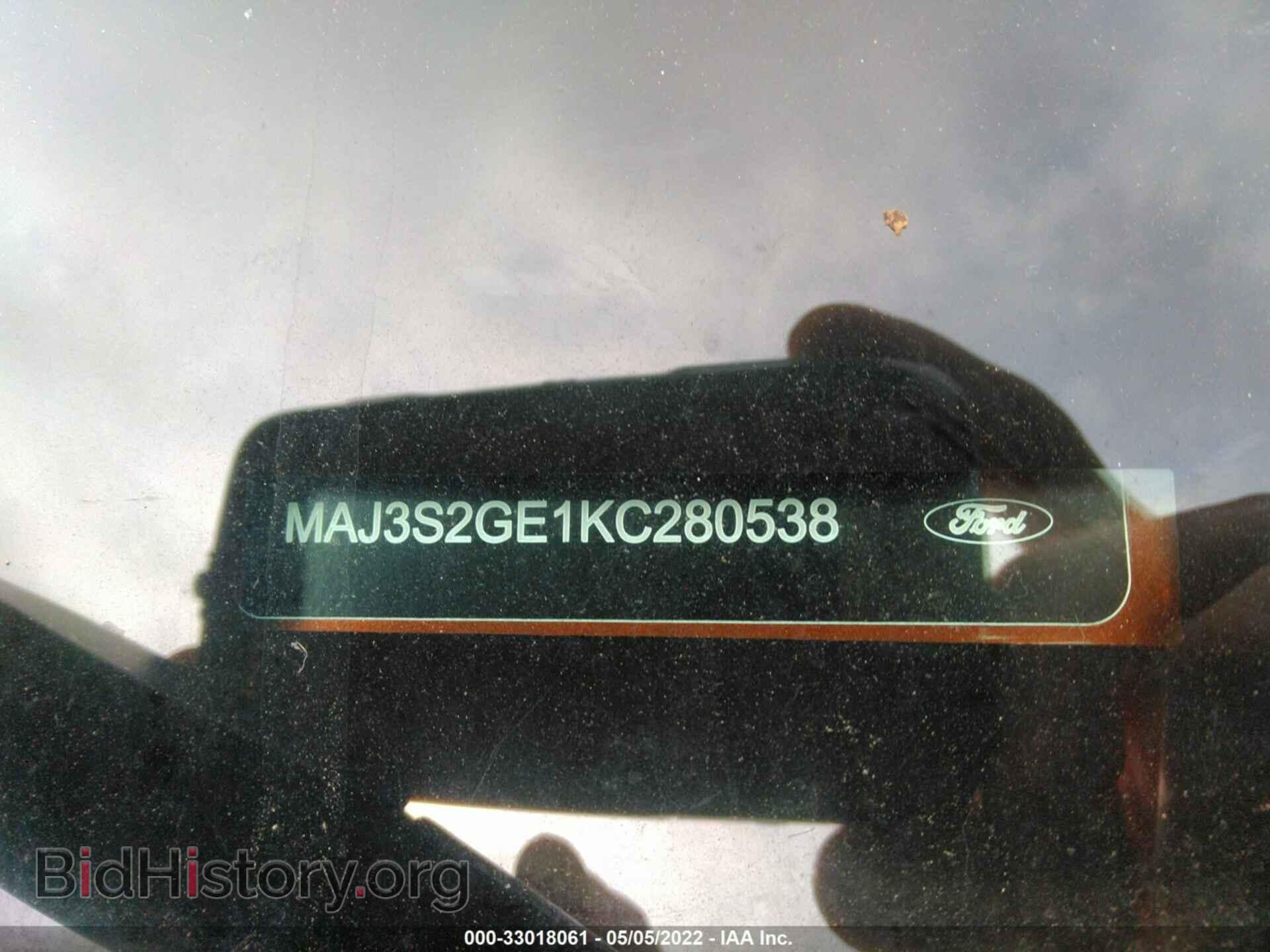 2019 FORD ECOSPORT - VIN: MAJ3S2GE1KC280538 - Фото 9