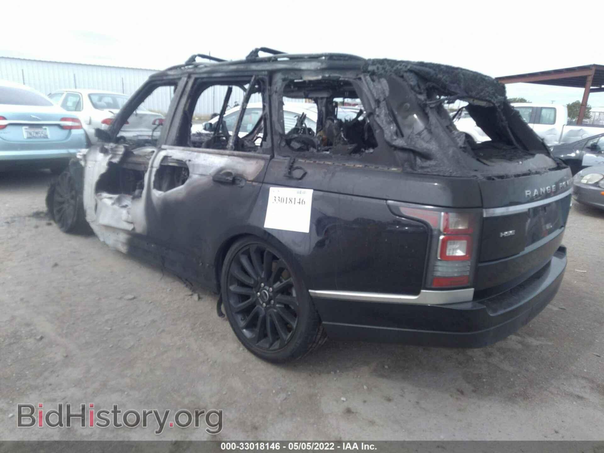 2016 LAND ROVER RANGE ROVER - VIN: SALGS2PF1GA287828 - Фото 3
