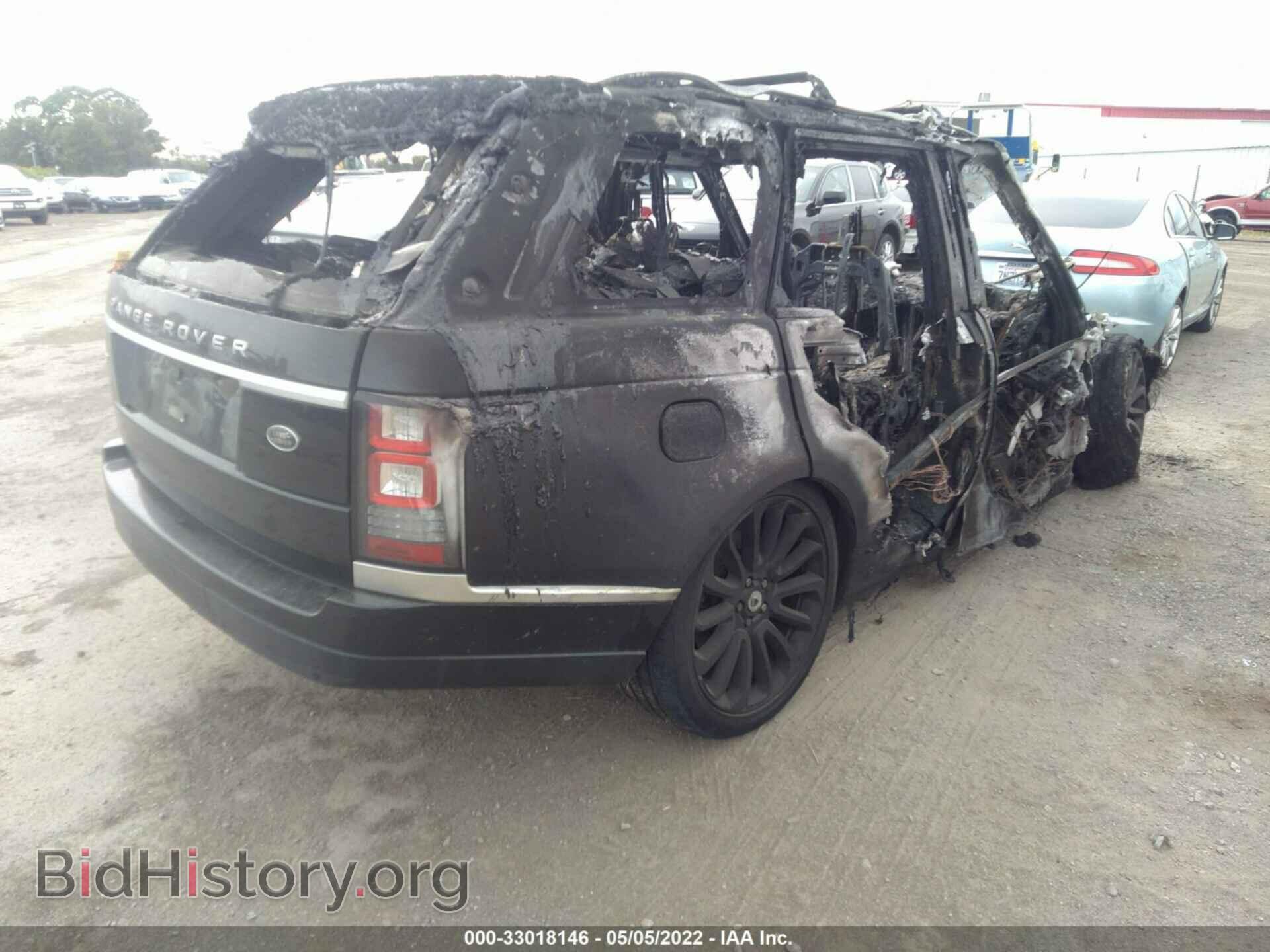 2016 LAND ROVER RANGE ROVER - VIN: SALGS2PF1GA287828 - Фото 4