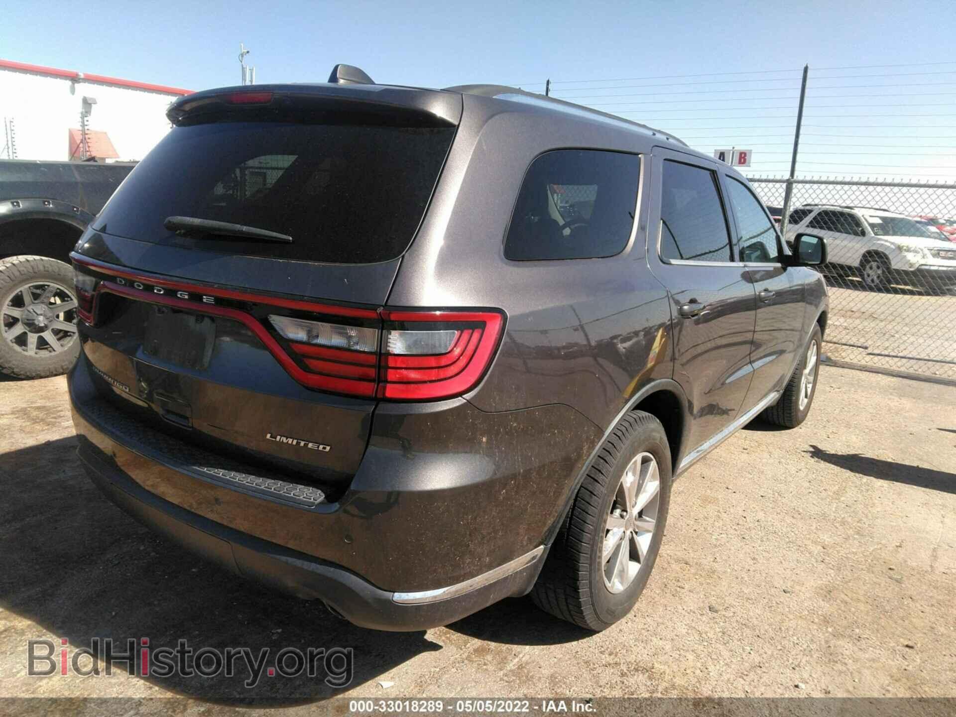 2014 DODGE DURANGO - VIN: 1C4RDHDG3EC419449 - Photo 4