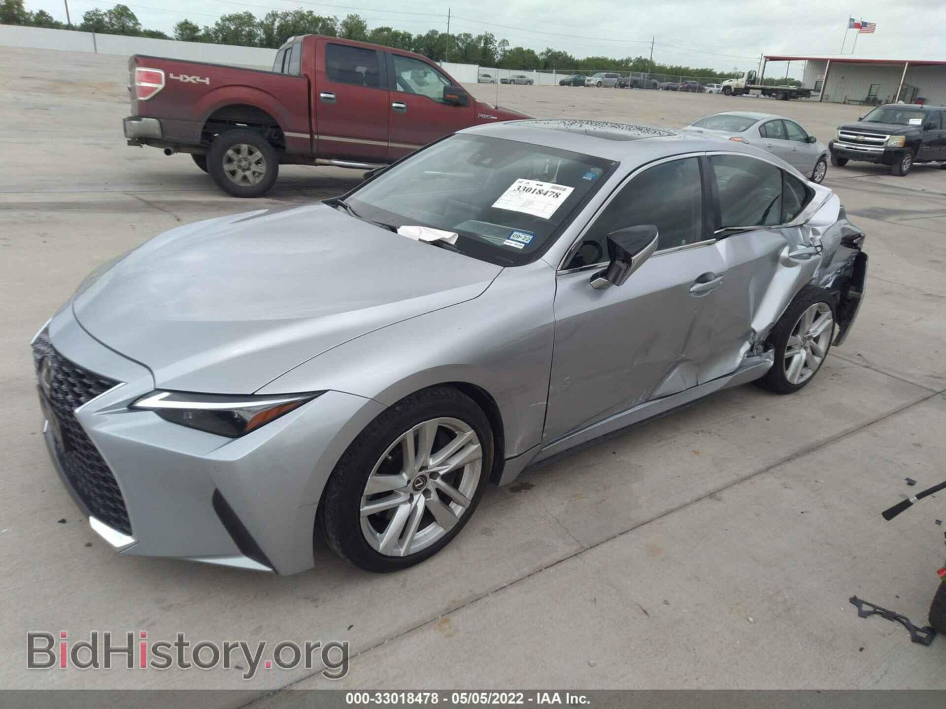 2021 LEXUS IS - VIN: JTHCA1D22M5110521 - Фото 2