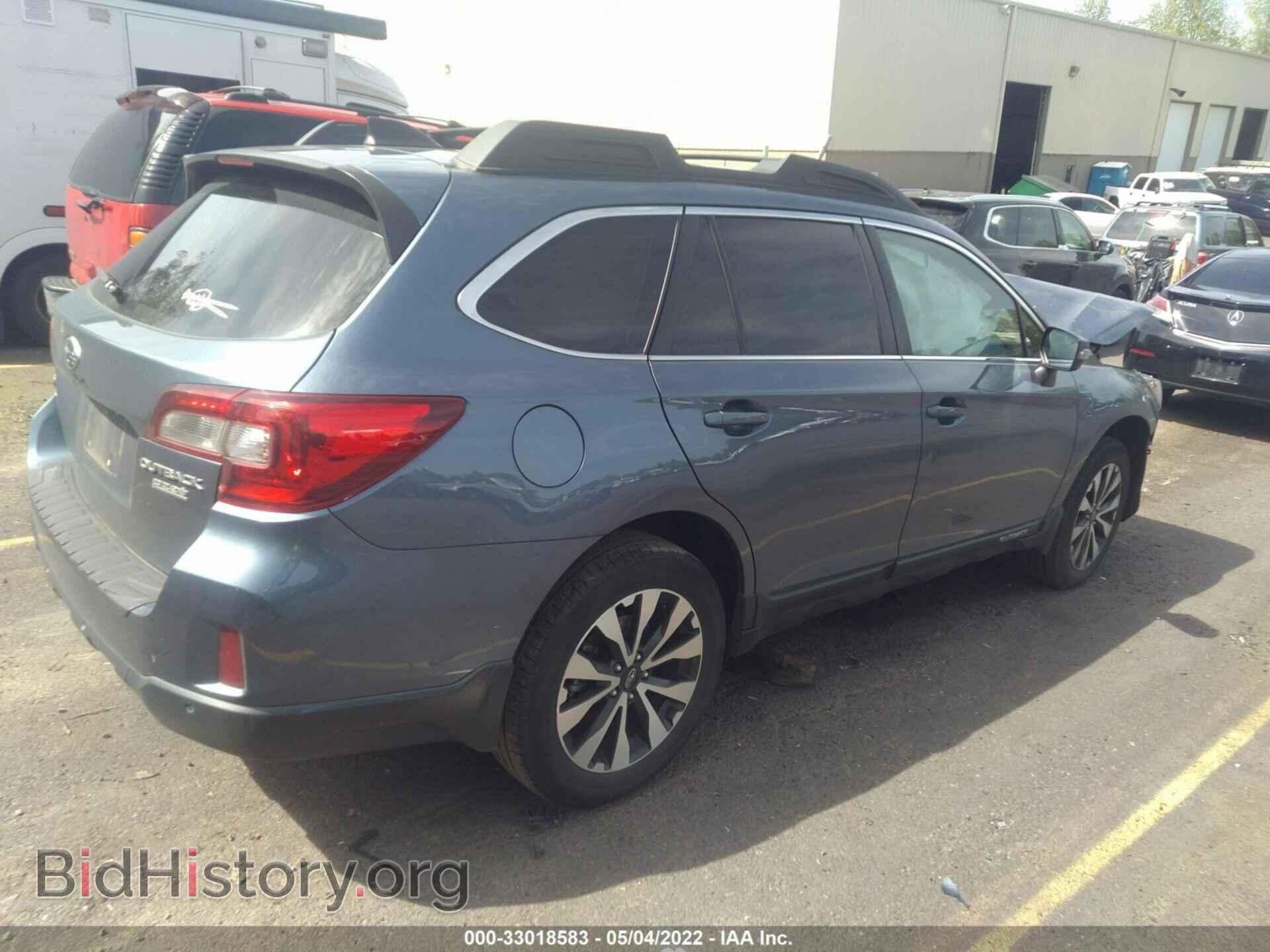 2017 SUBARU OUTBACK - VIN: 4S4BSANC5H3400332 - Фото 4