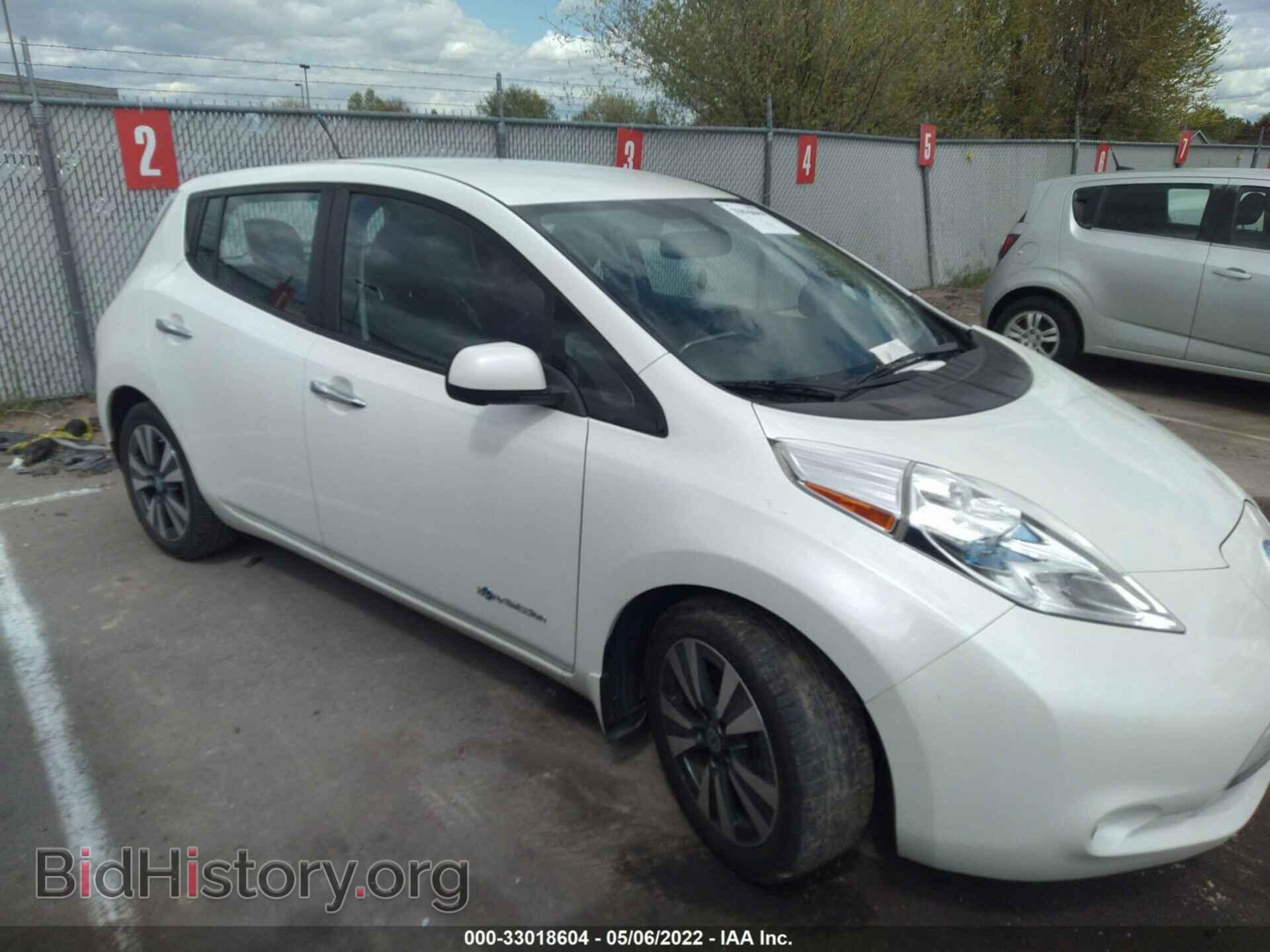 Фотография 1N4AZ0CP9EC338897 - NISSAN LEAF 2014