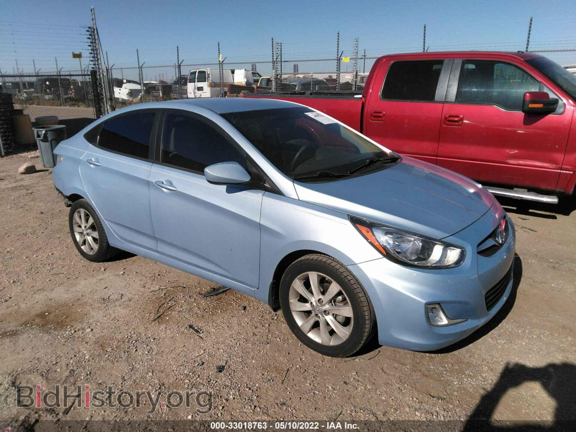 Фотография KMHCU4AE1DU314074 - HYUNDAI ACCENT 2013