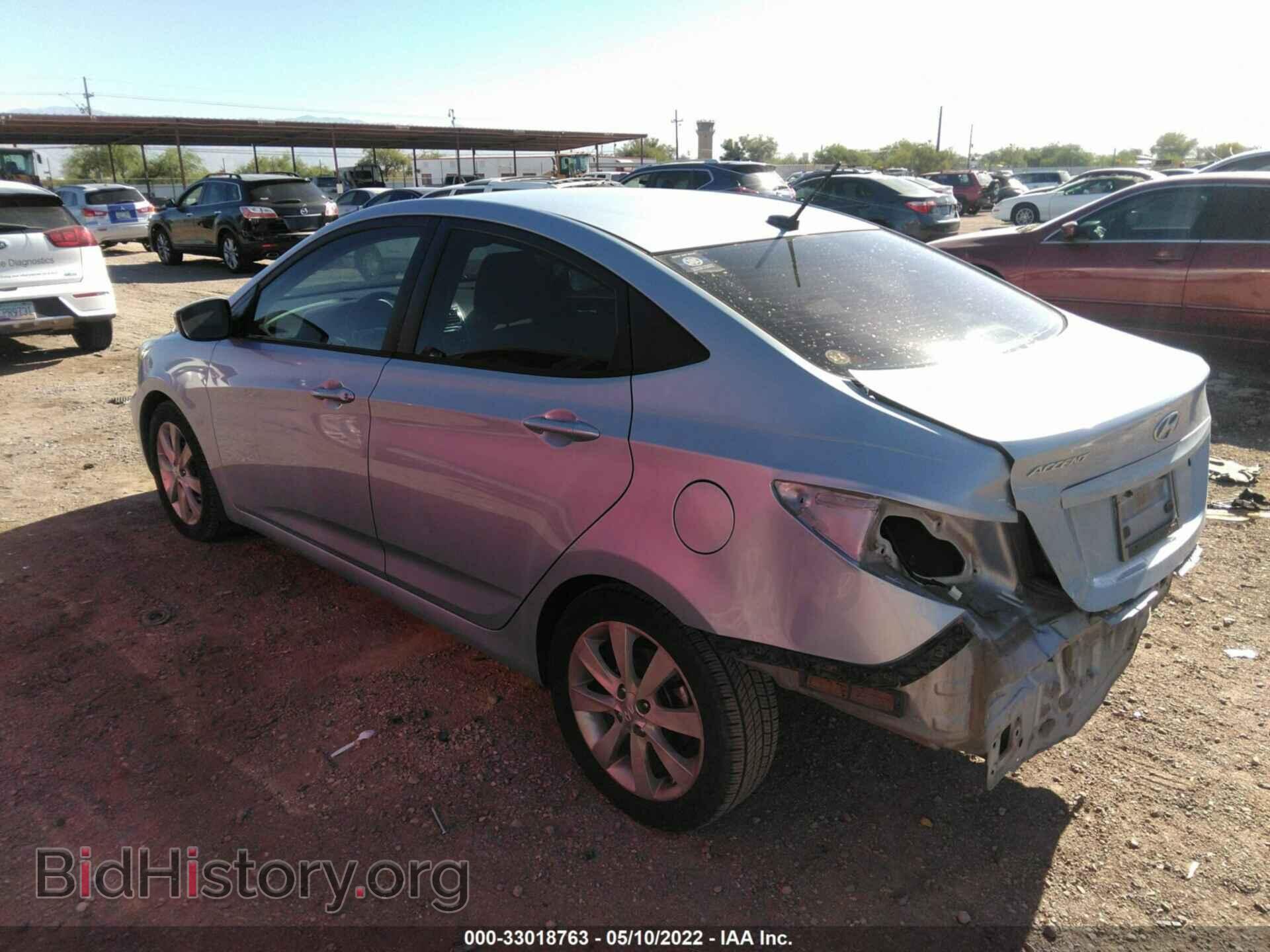 2013 HYUNDAI ACCENT - VIN: KMHCU4AE1DU314074 - Фото 3