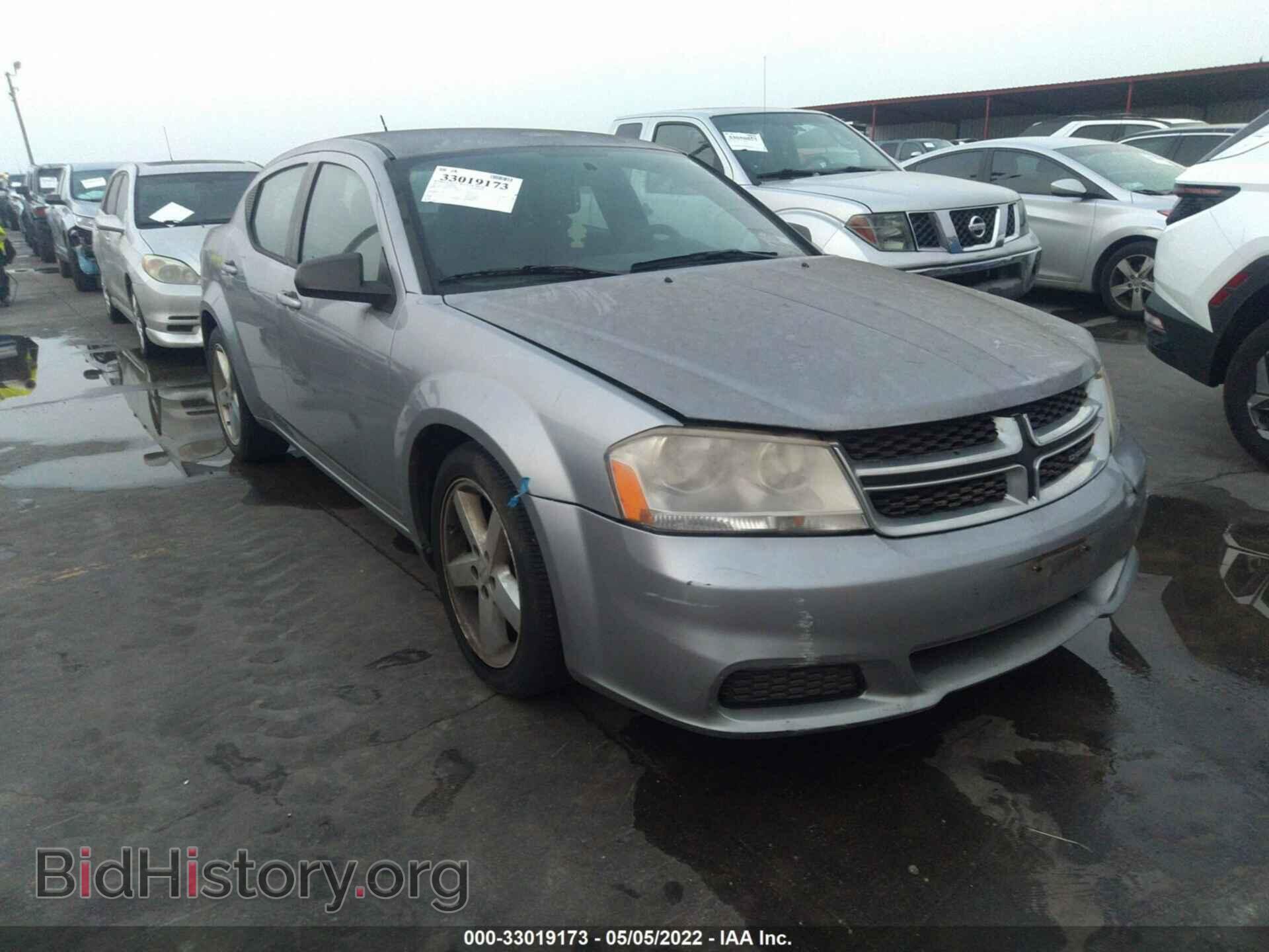 Фотография 1C3CDZAG6DN750968 - DODGE AVENGER 2013